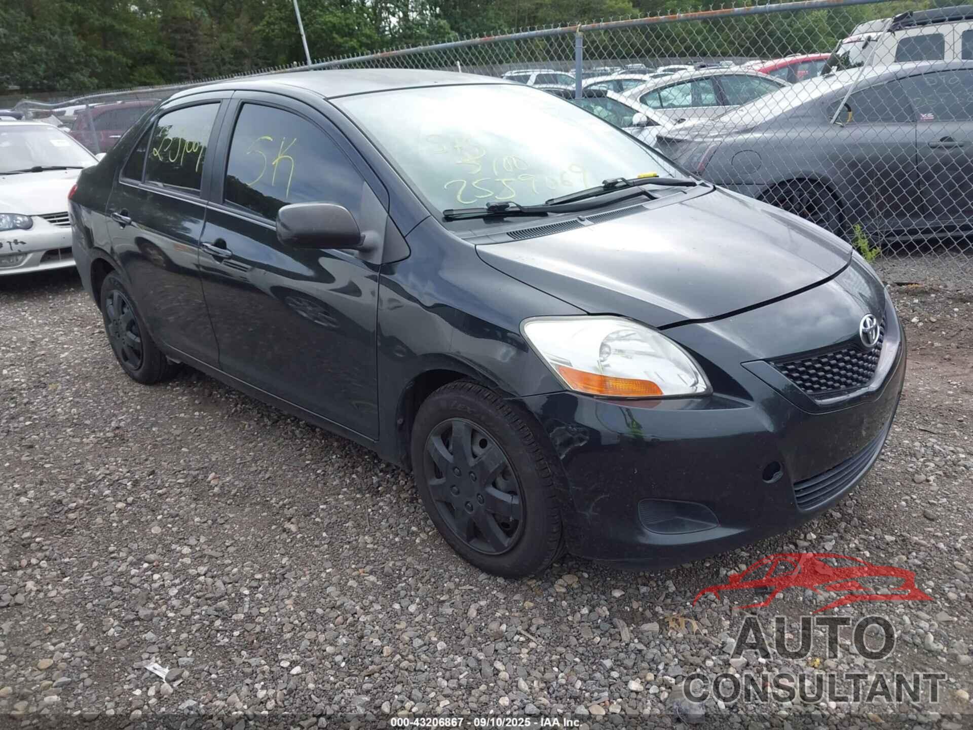 TOYOTA YARIS 2010 - JTDBT4K37A1354544