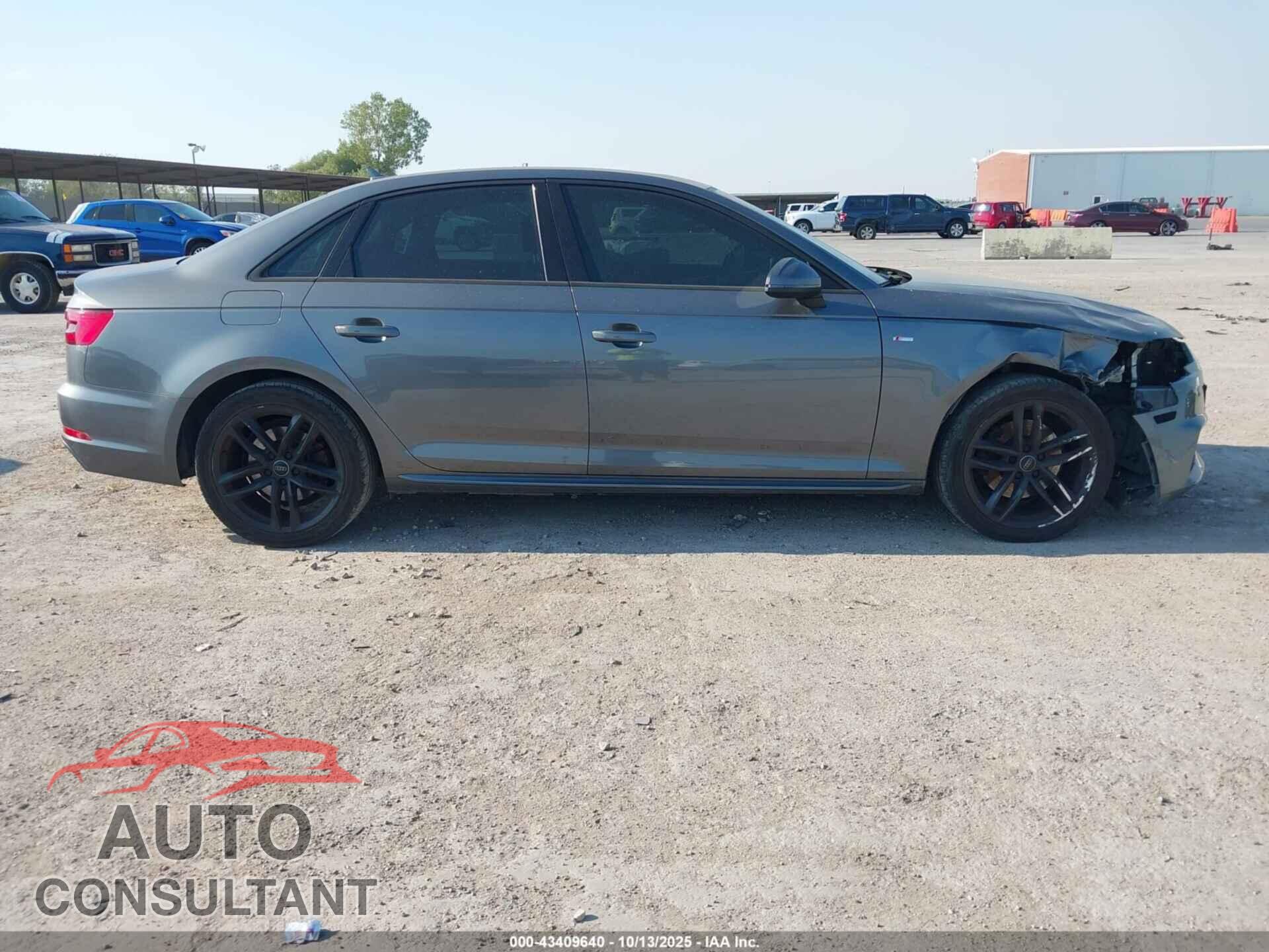 AUDI A4 2017 - WAUKMAF48HN053506