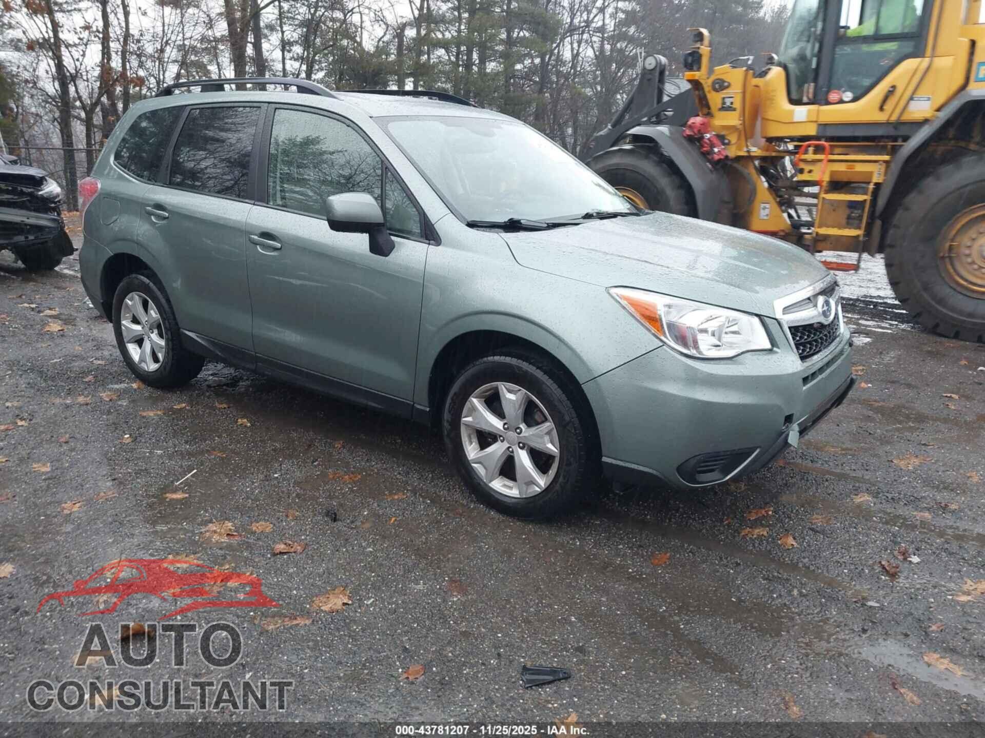SUBARU FORESTER 2015 - JF2SJAGC8FH555902