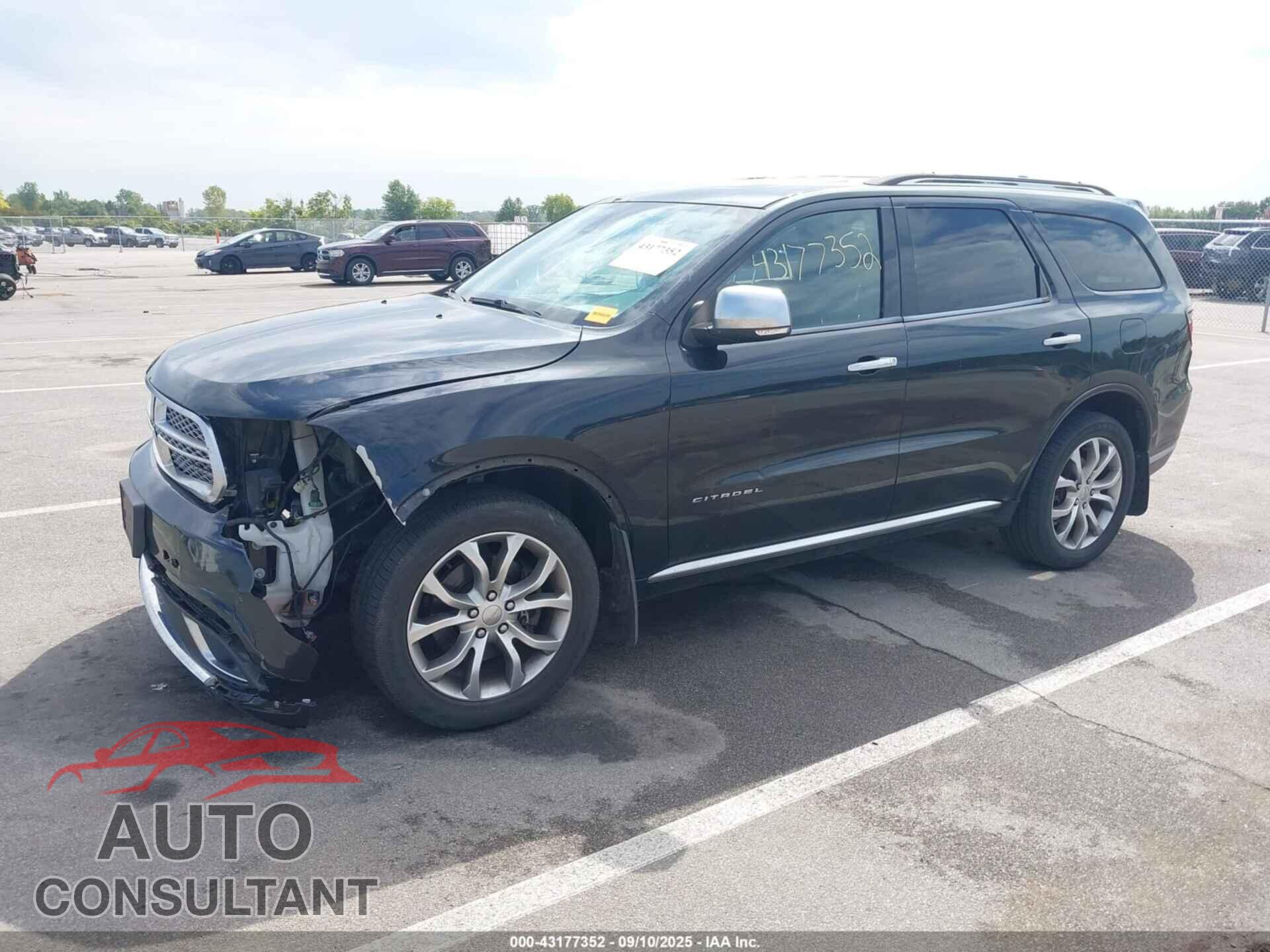 DODGE DURANGO 2016 - 1C4RDJEG7GC398307