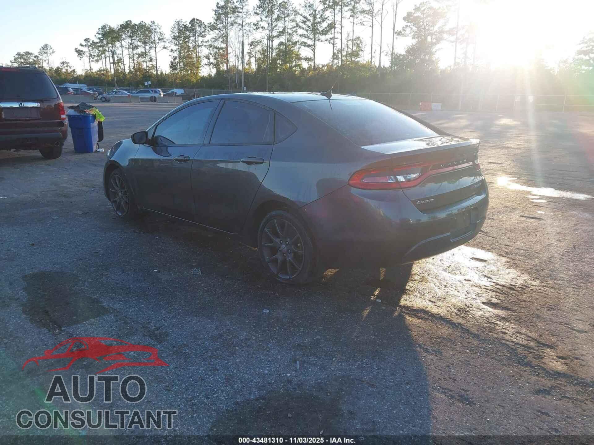 DODGE DART 2016 - 1C3CDFFA9GD791267