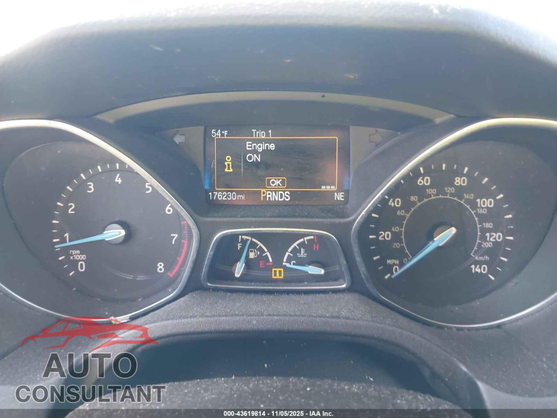 FORD FOCUS 2015 - 1FADP3F2XFL227085