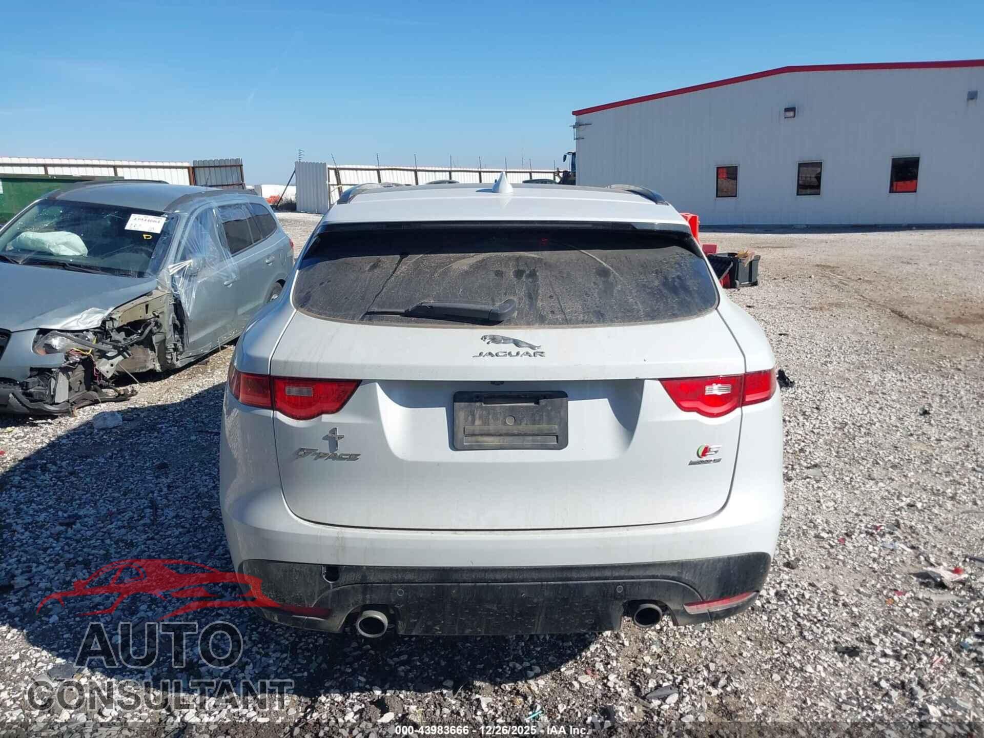 JAGUAR F-PACE 2017 - SADCM2BVXHA064689