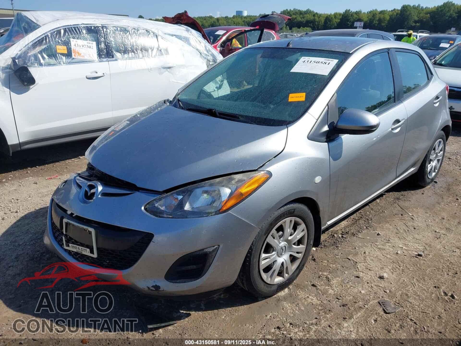 MAZDA MAZDA2 2012 - JM1DE1KY8C0135713