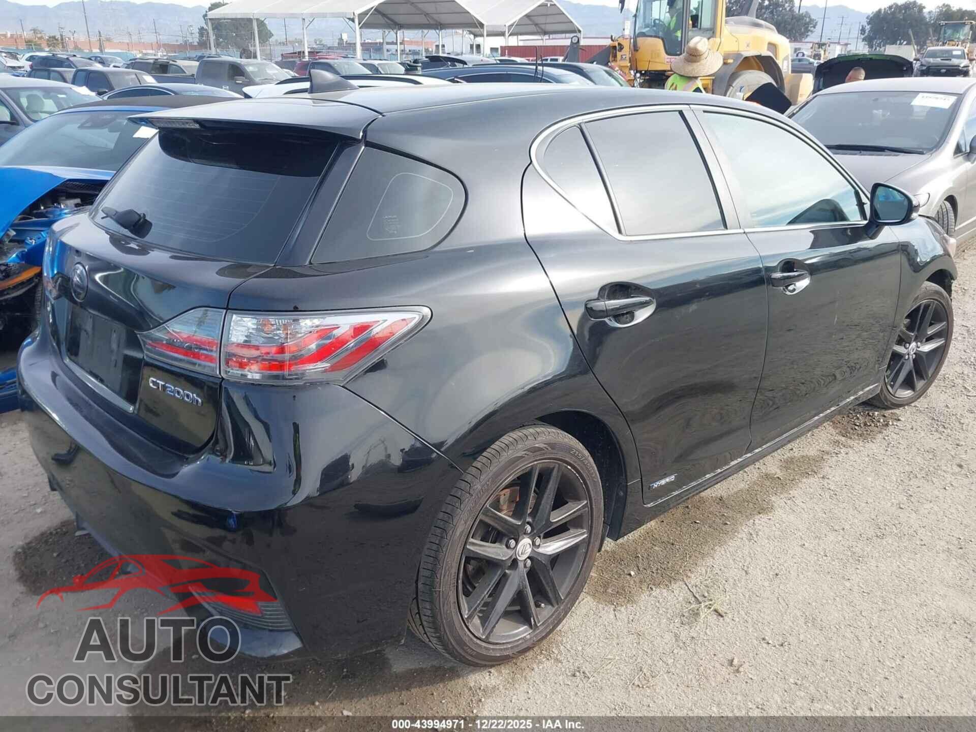 LEXUS CT 200H 2015 - JTHKD5BH0F2230100