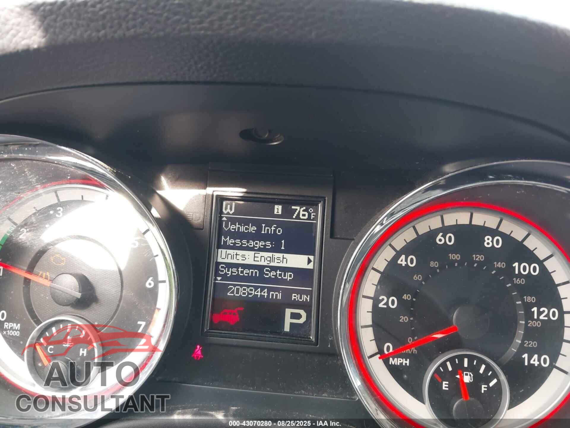 DODGE DURANGO 2013 - 1C4RDHAG2DC571869