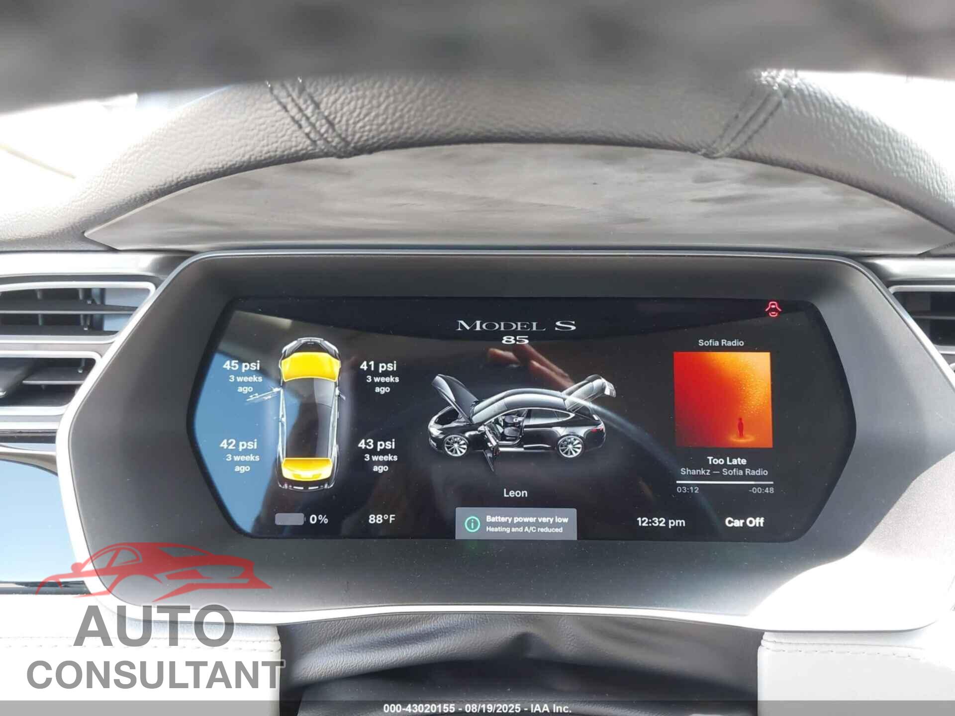 TESLA MODEL S 2014 - 5YJSA1H19EFP49803
