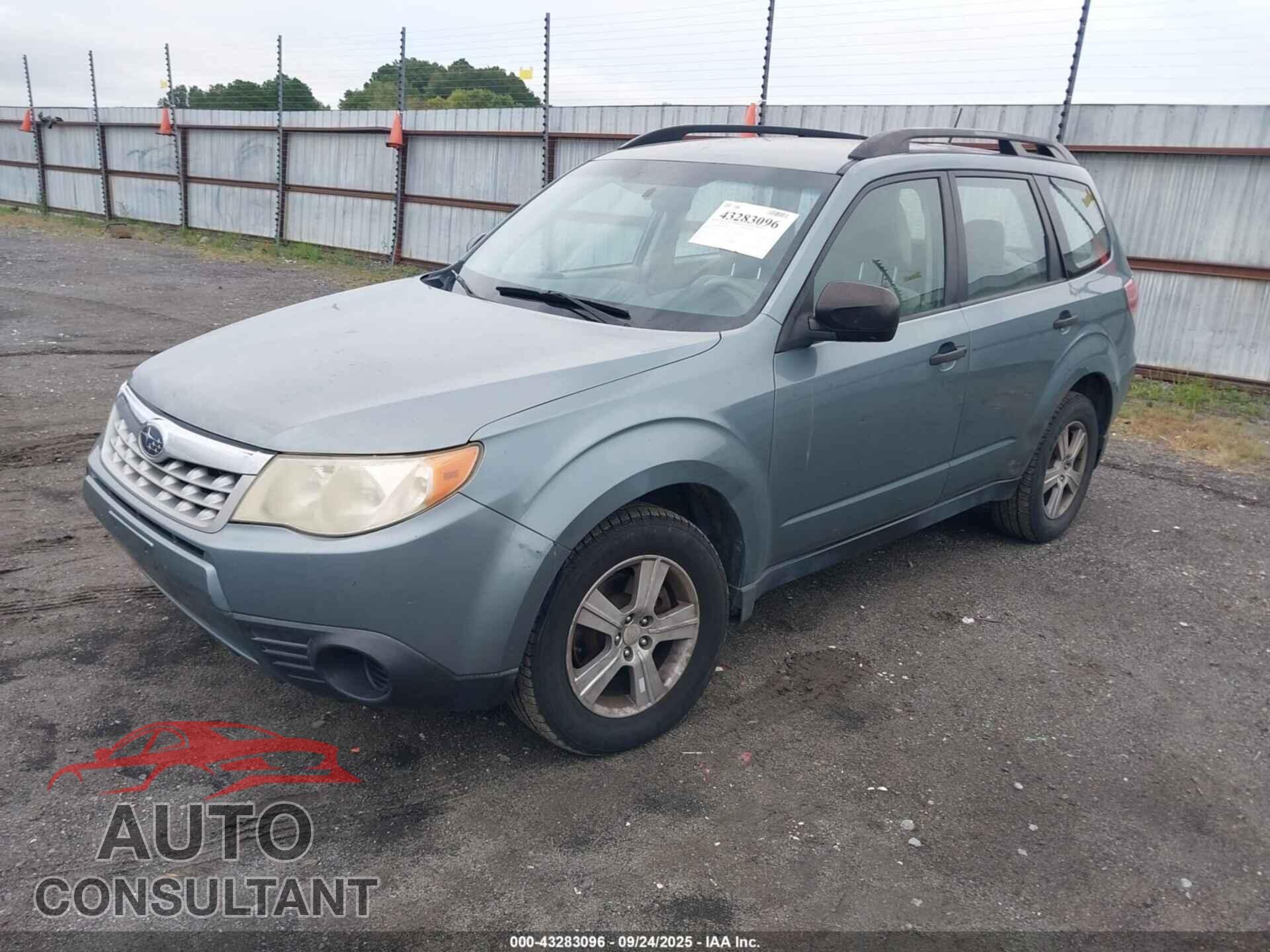 SUBARU FORESTER 2011 - JF2SHABC8BH738438