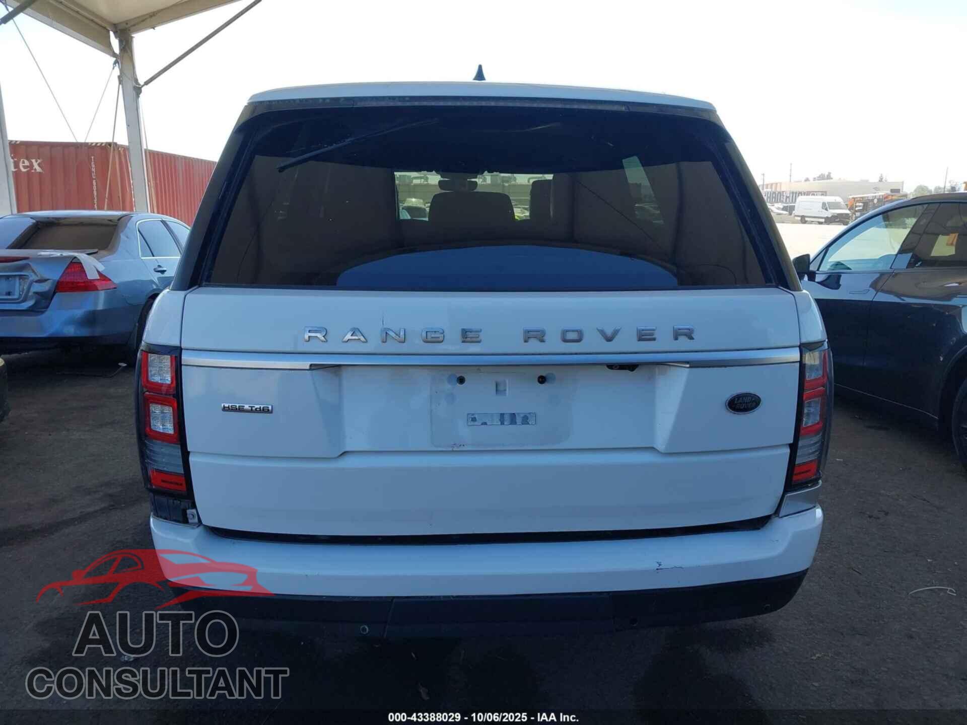 LAND ROVER RANGE ROVER 2017 - SALGS2FK1HA367095