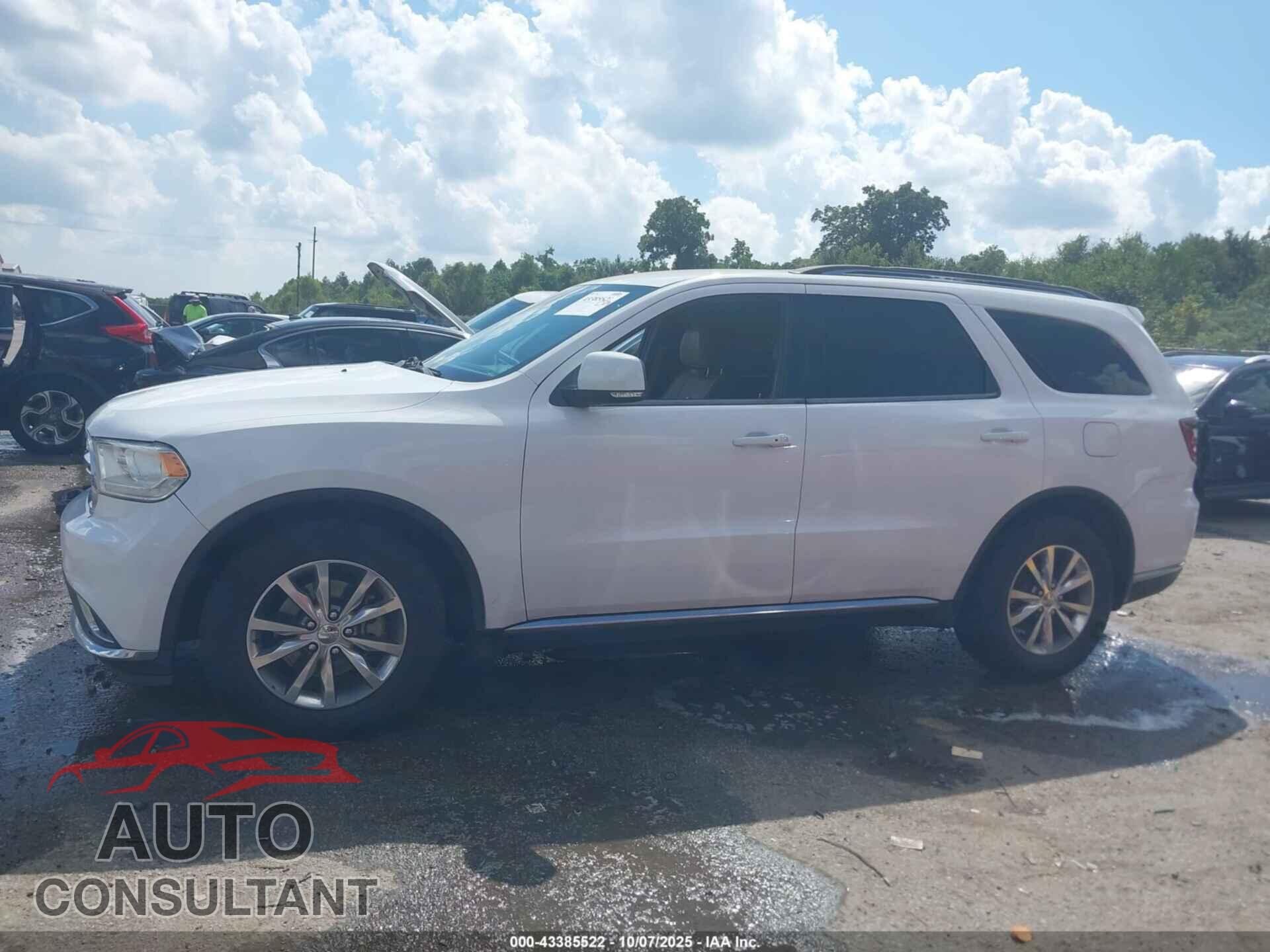 DODGE DURANGO 2015 - 1C4RDHDG0FC200613