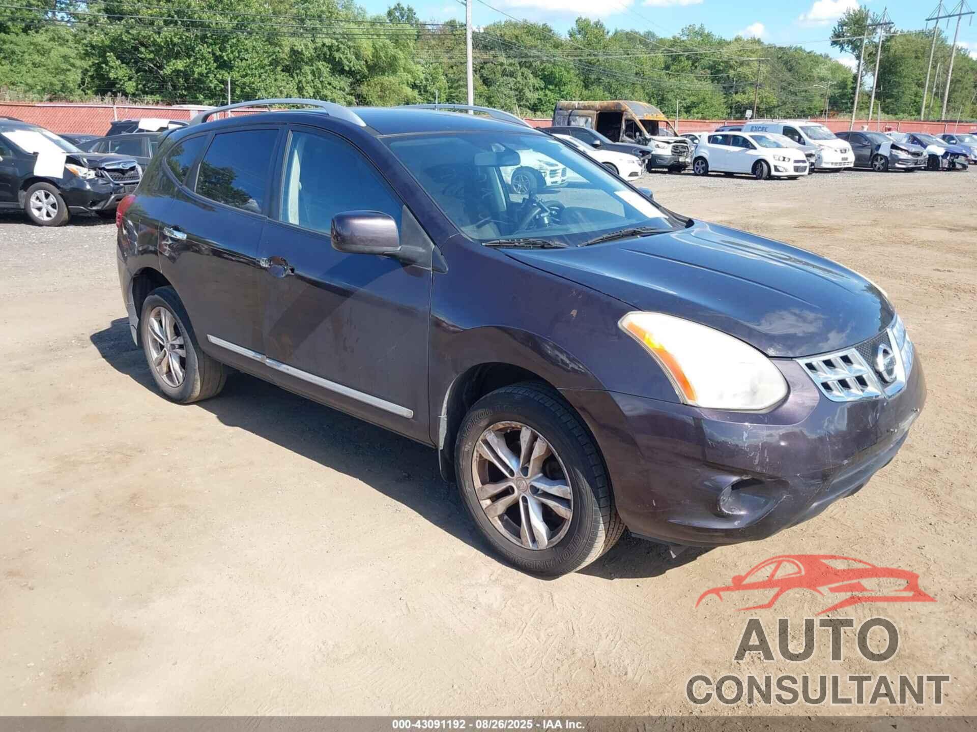 NISSAN ROGUE 2012 - JN8AS5MV1CW392915