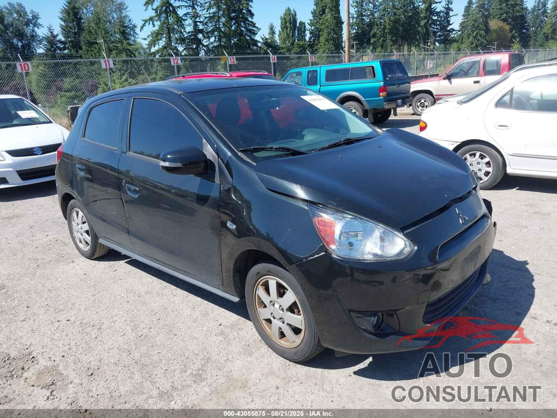 MITSUBISHI MIRAGE 2015 - ML32A4HJXFH042859