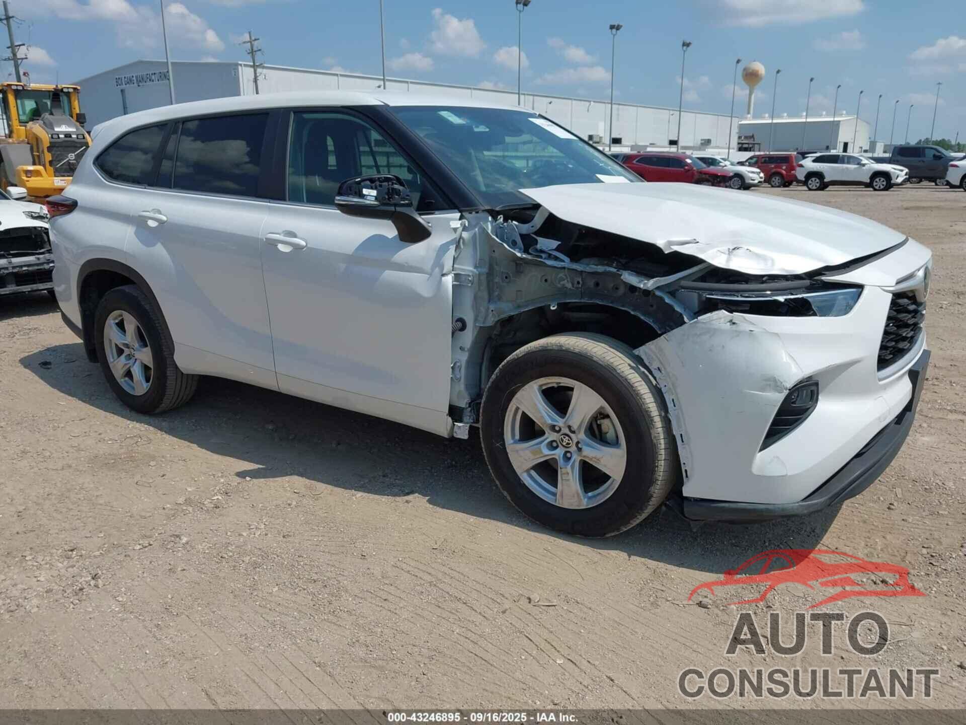 TOYOTA HIGHLANDER 2024 - 5TDKDRBH8RS535155