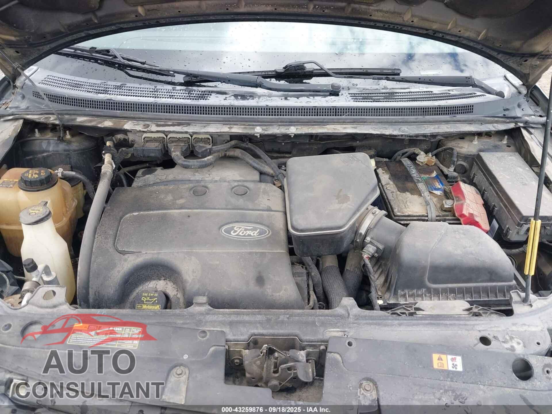 FORD EDGE 2012 - 2FMDK3GC9CBA42758