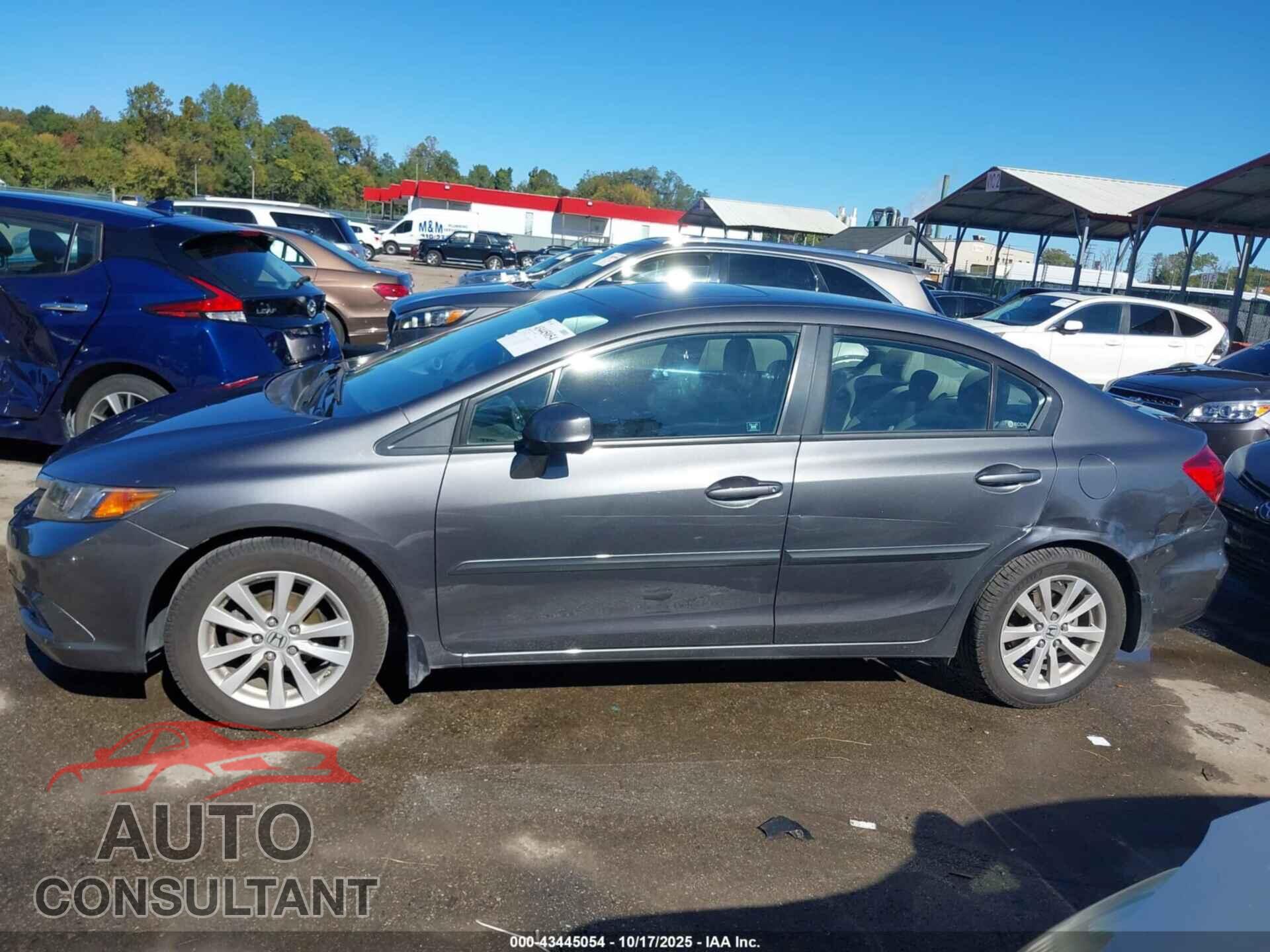 HONDA CIVIC 2012 - 2HGFB2F85CH311552