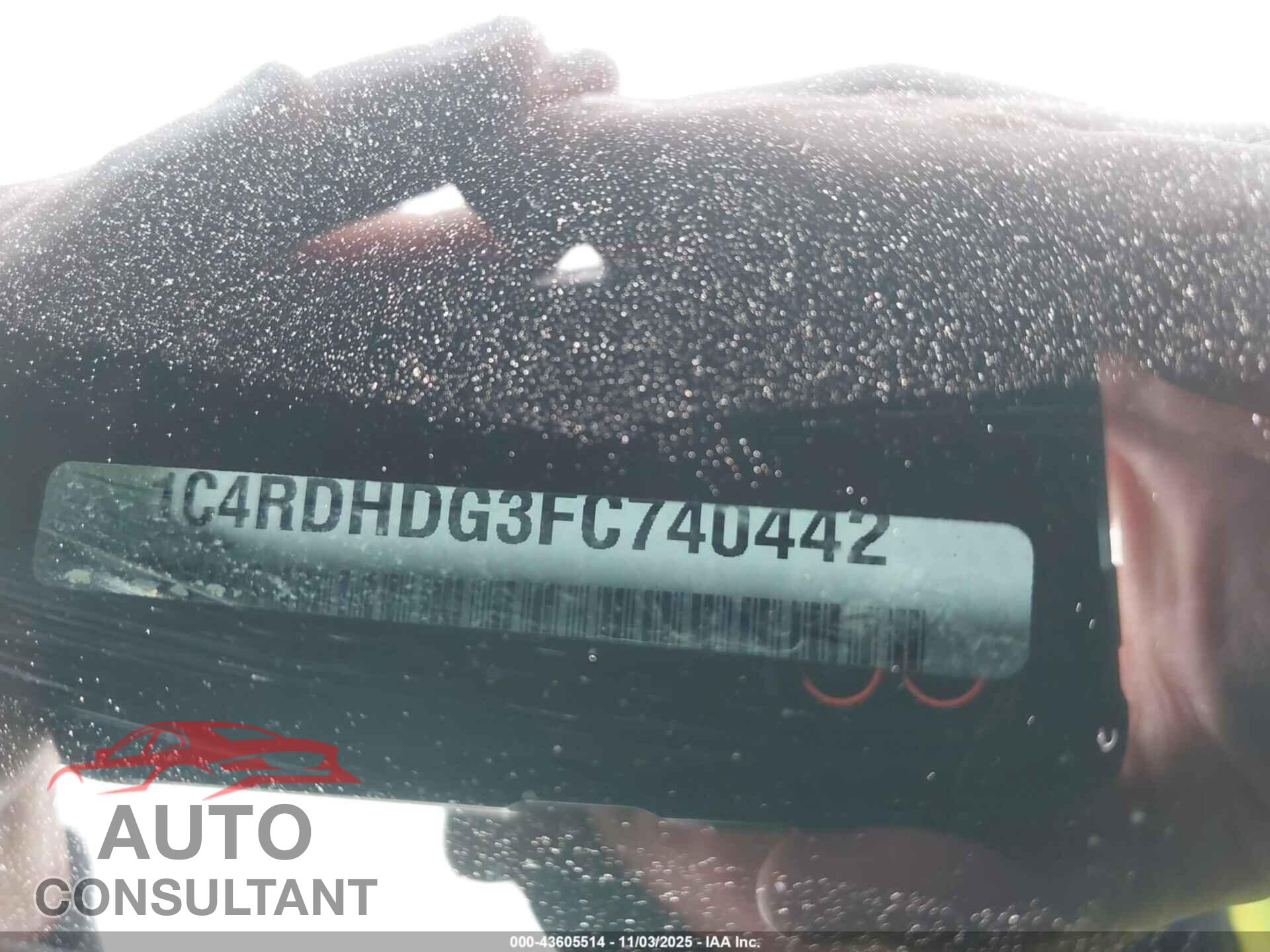 DODGE DURANGO 2015 - 1C4RDHDG3FC740442