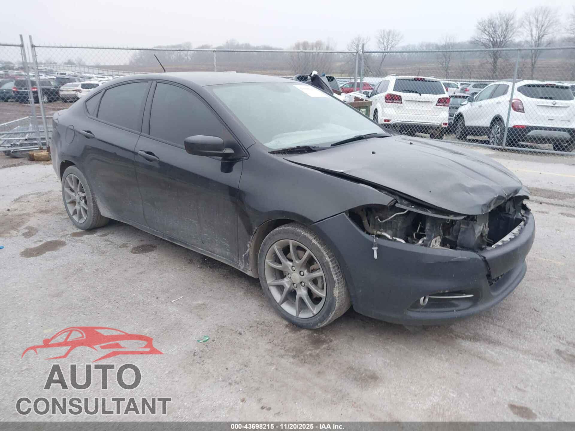 DODGE DART 2014 - 1C3CDFBB4ED745700