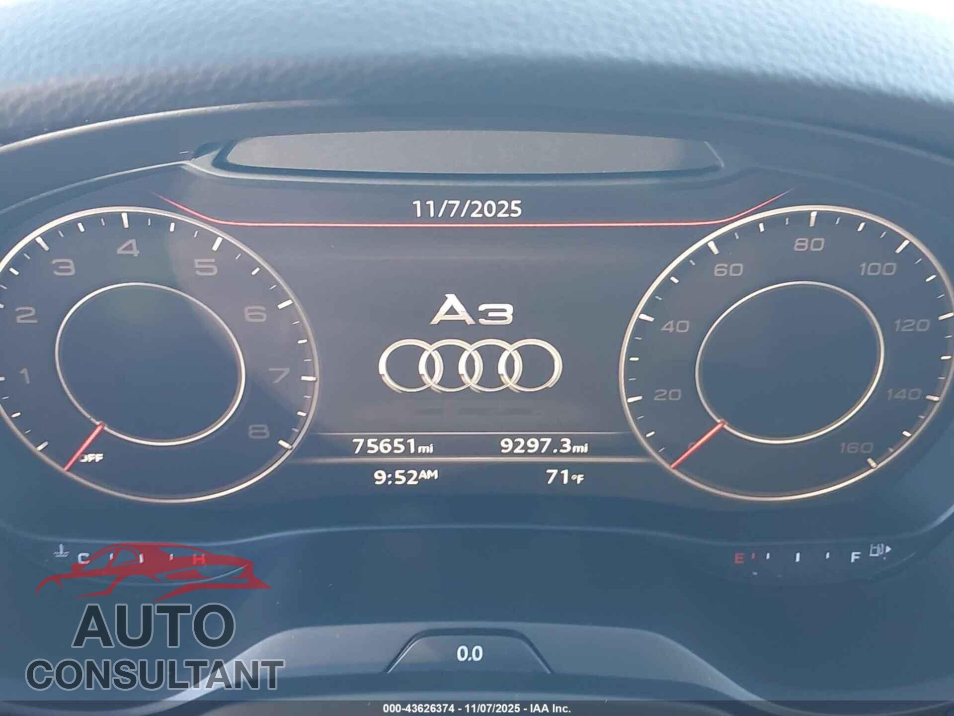 AUDI A3 2020 - WAUCUGFF7LA005133