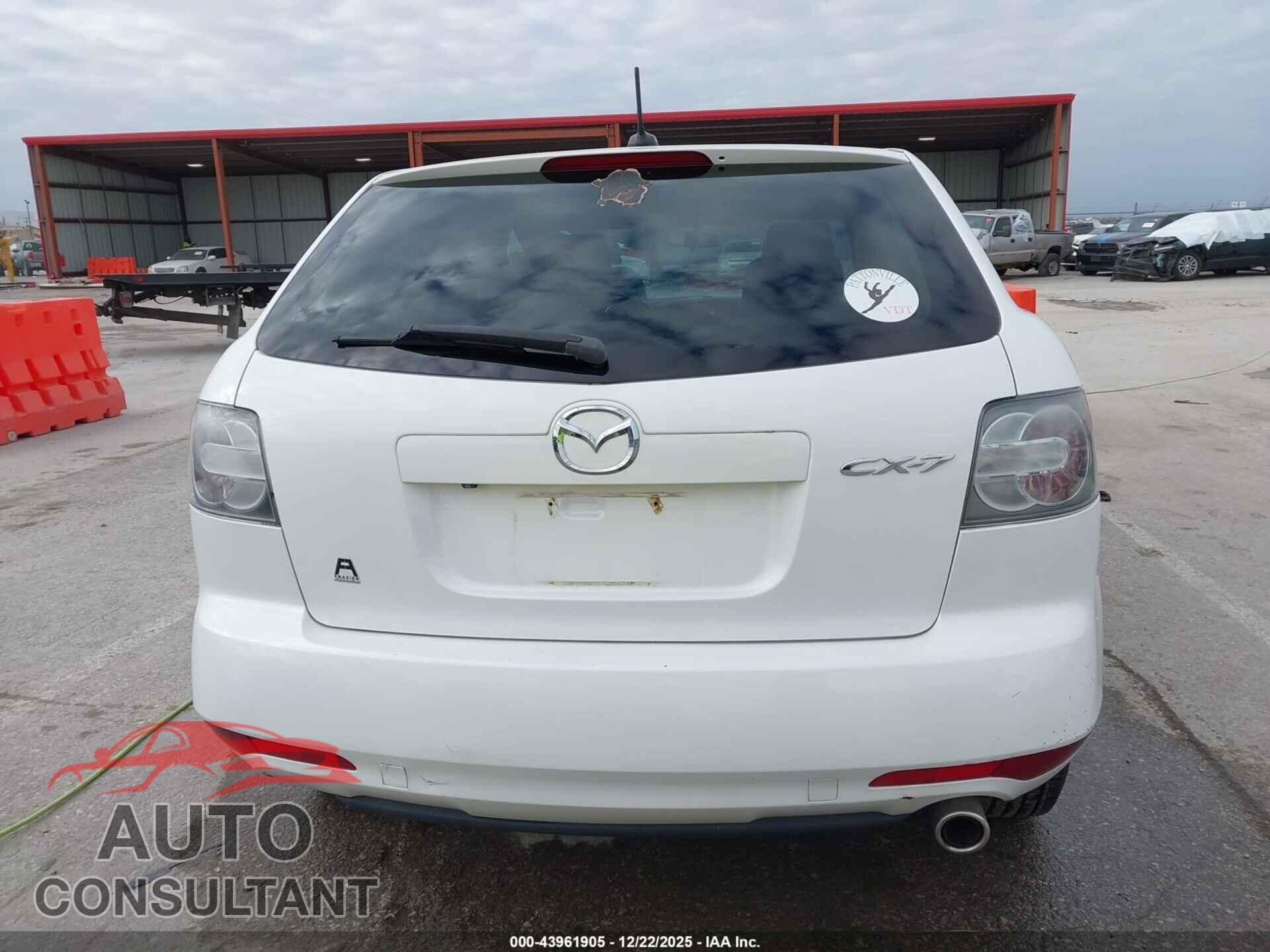 MAZDA CX-7 2011 - JM3ER2C51B0363366