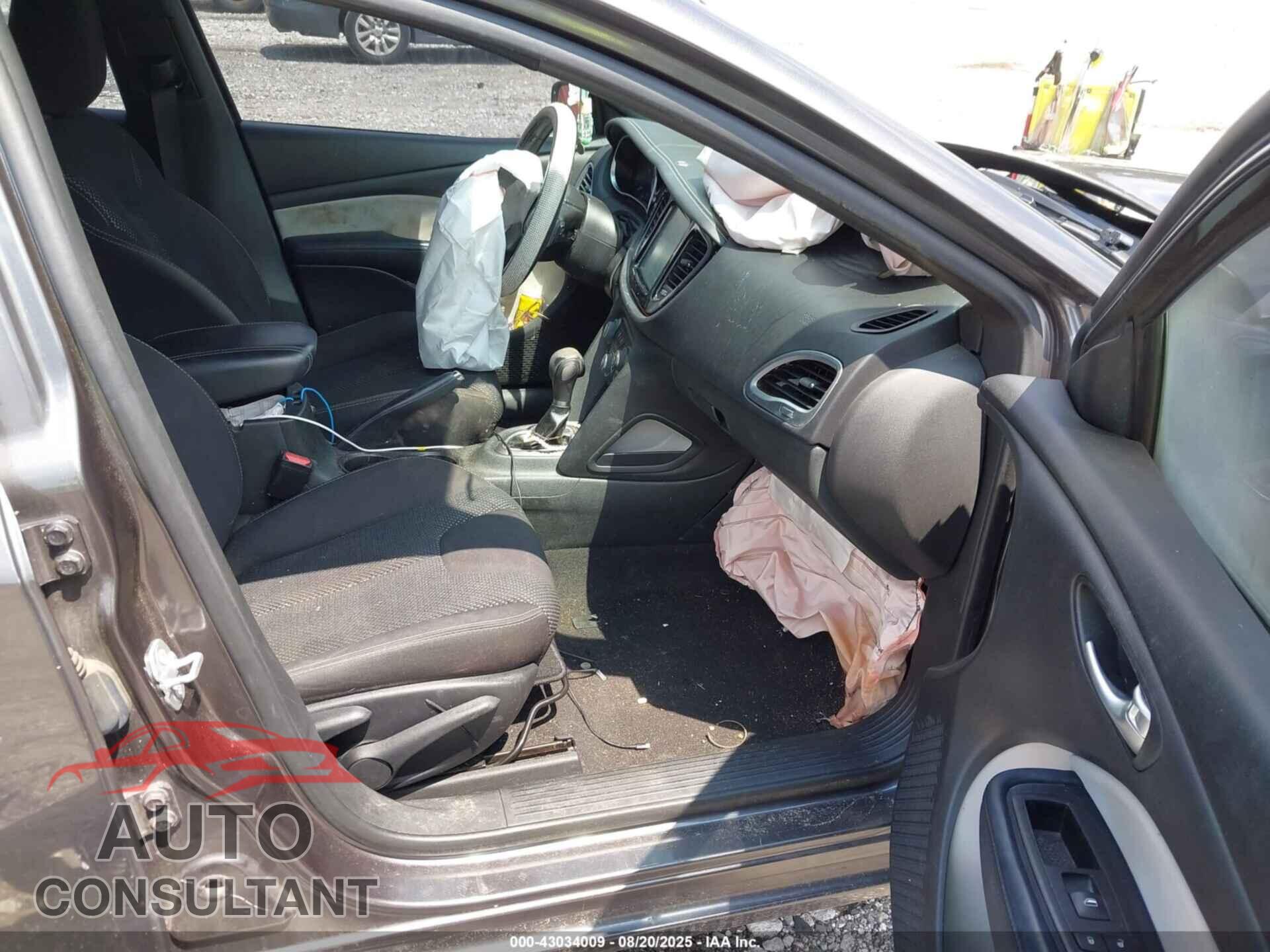 DODGE DART 2015 - 1C3CDFBB7FD237917