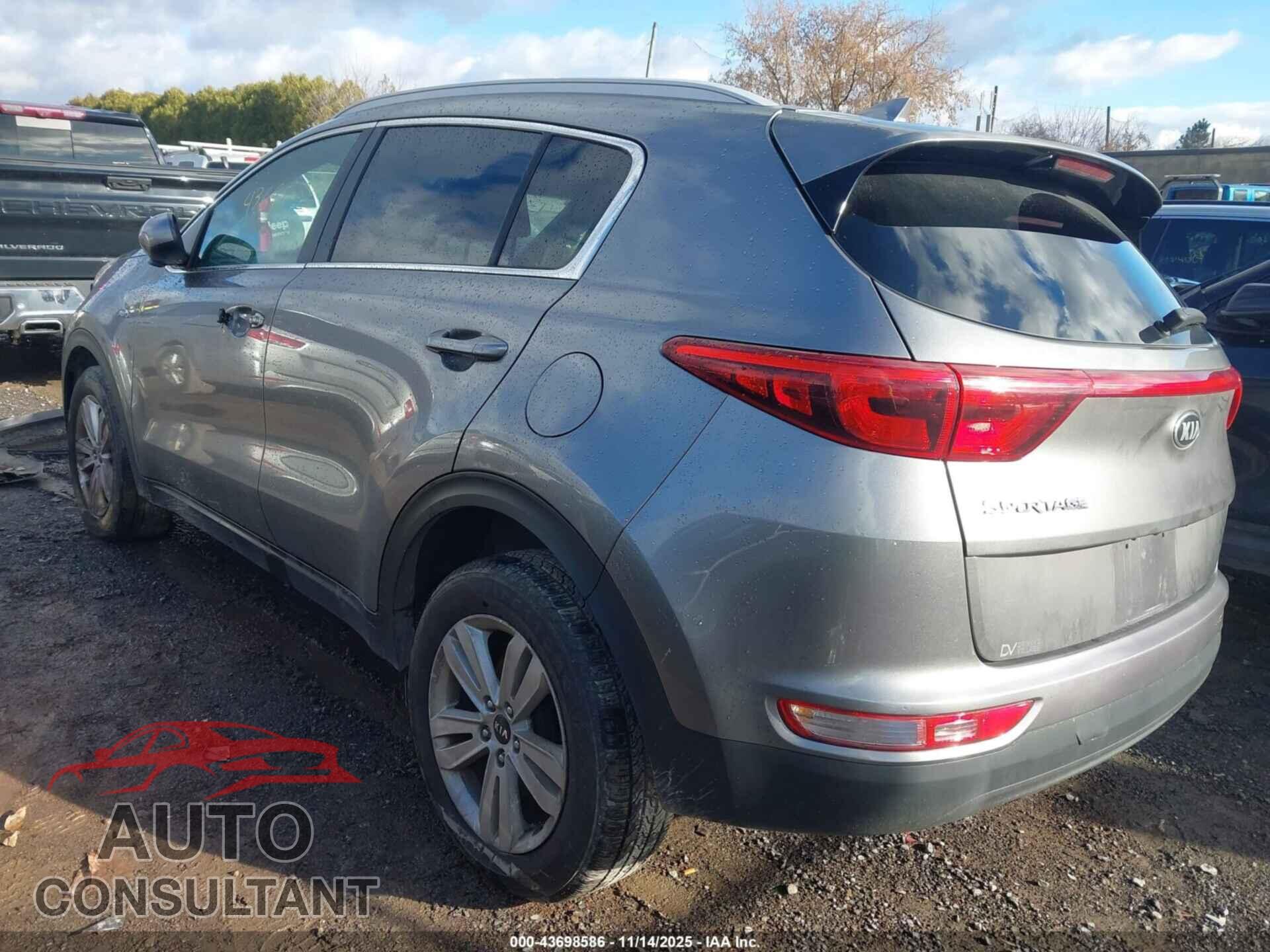 KIA SPORTAGE 2017 - KNDPMCAC9H7034437