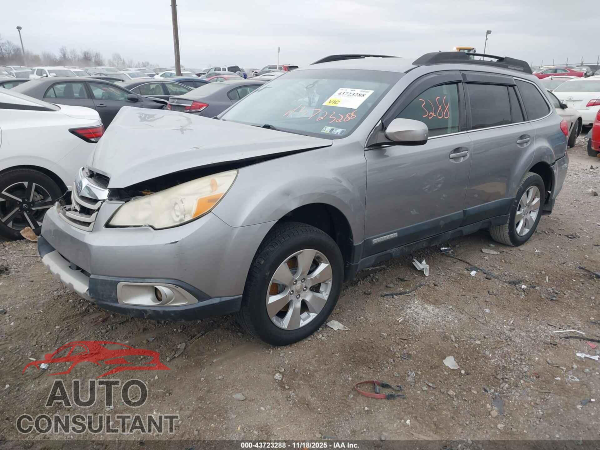 SUBARU OUTBACK 2010 - 4S4BRDJC1A2373631