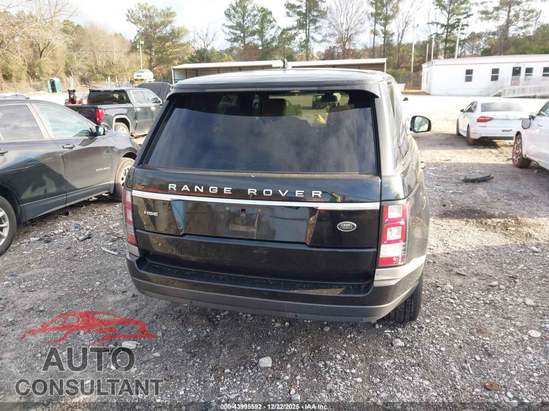 LAND ROVER RANGE ROVER 2016 - SALGS2VF4GA279712