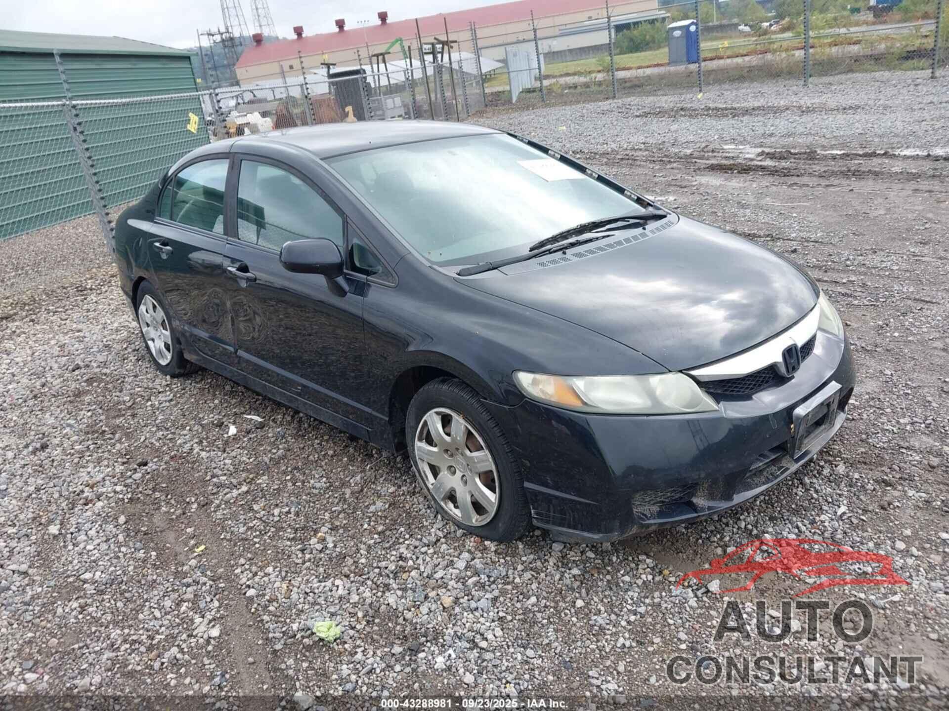 HONDA CIVIC 2009 - 19XFA16549E013922