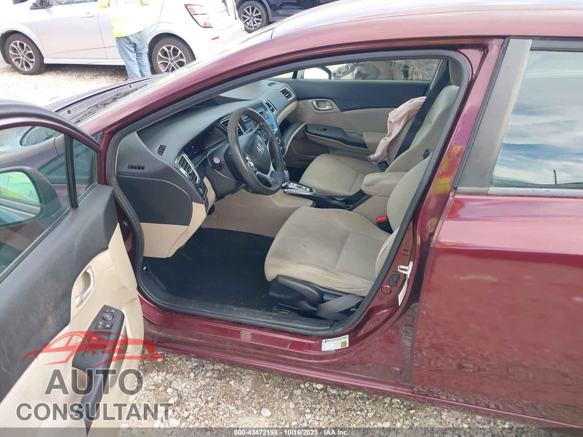 HONDA CIVIC 2013 - 19XFB2F57DE044173