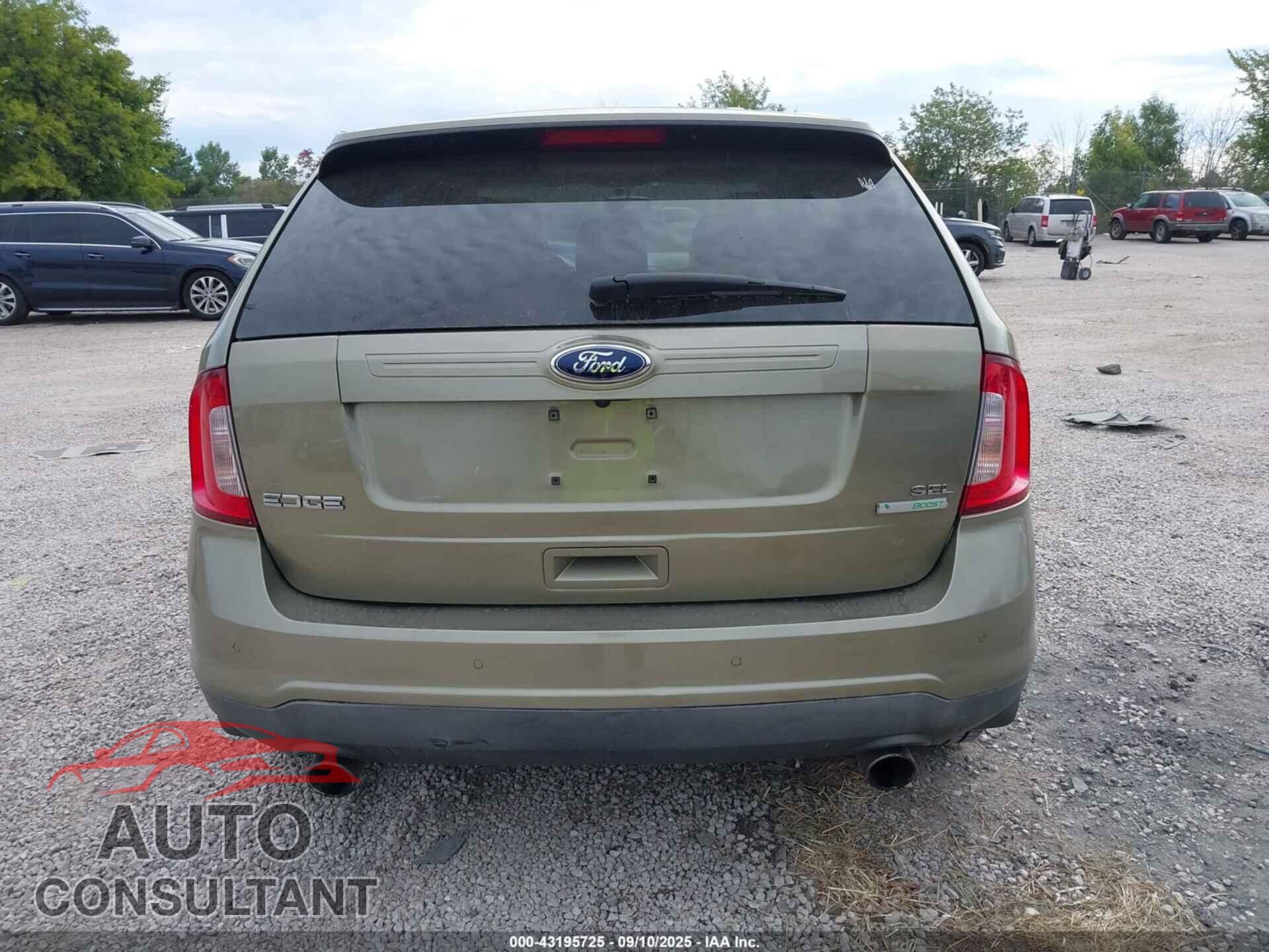 FORD EDGE 2012 - 2FMDK3J91CBA87920