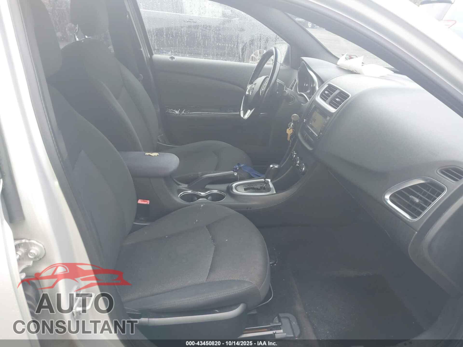 DODGE AVENGER 2011 - 1B3BD1FB0BN536725