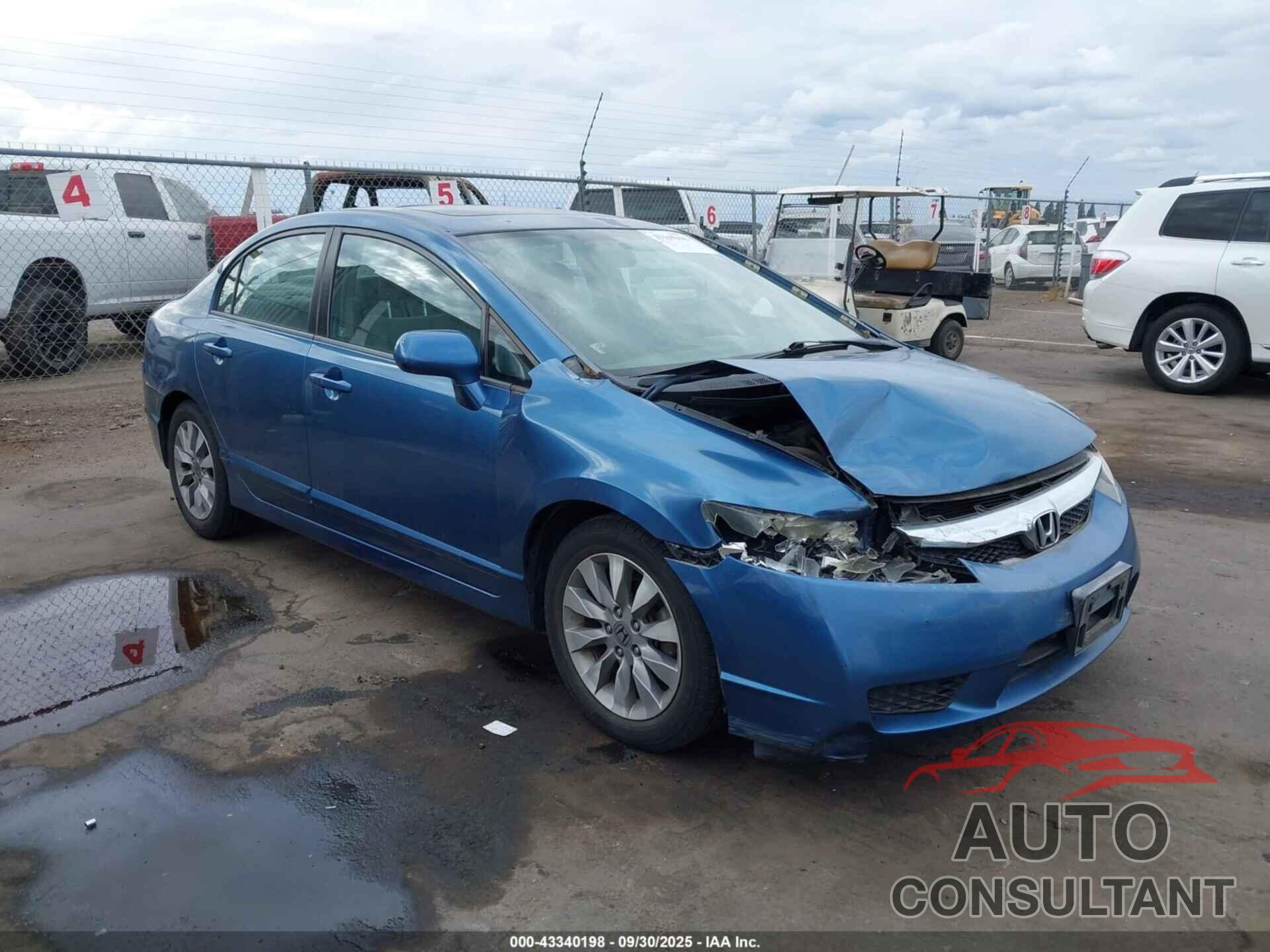 HONDA CIVIC 2011 - 2HGFA1F86BH500626