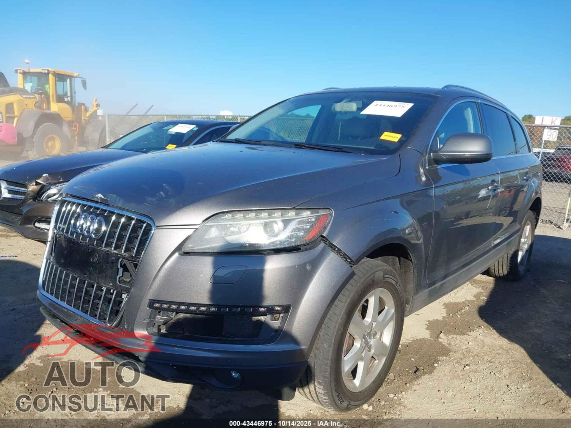 AUDI Q7 2011 - WA1LGAFE3BD005779