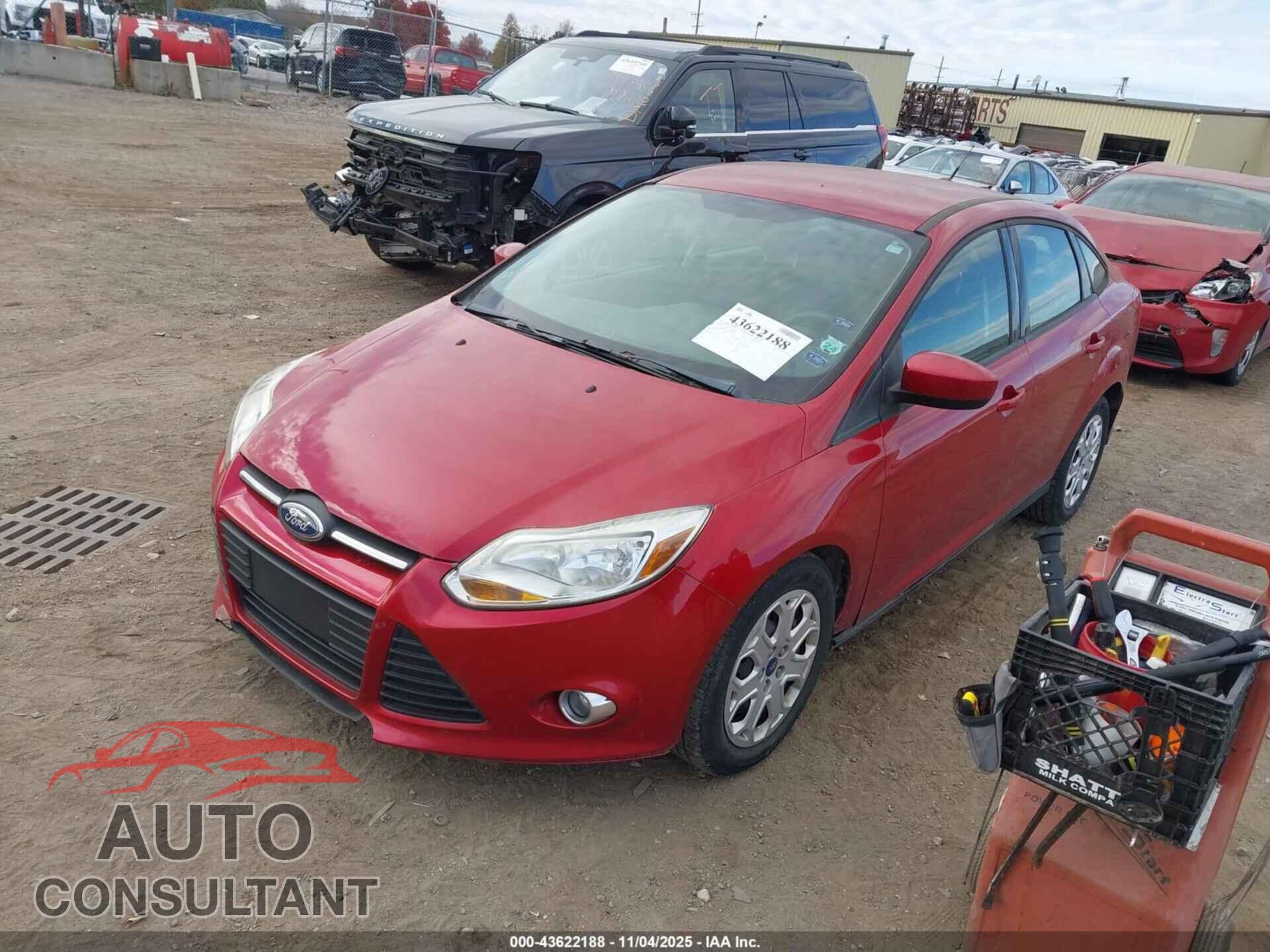 FORD FOCUS 2012 - 1FAHP3F24CL242839