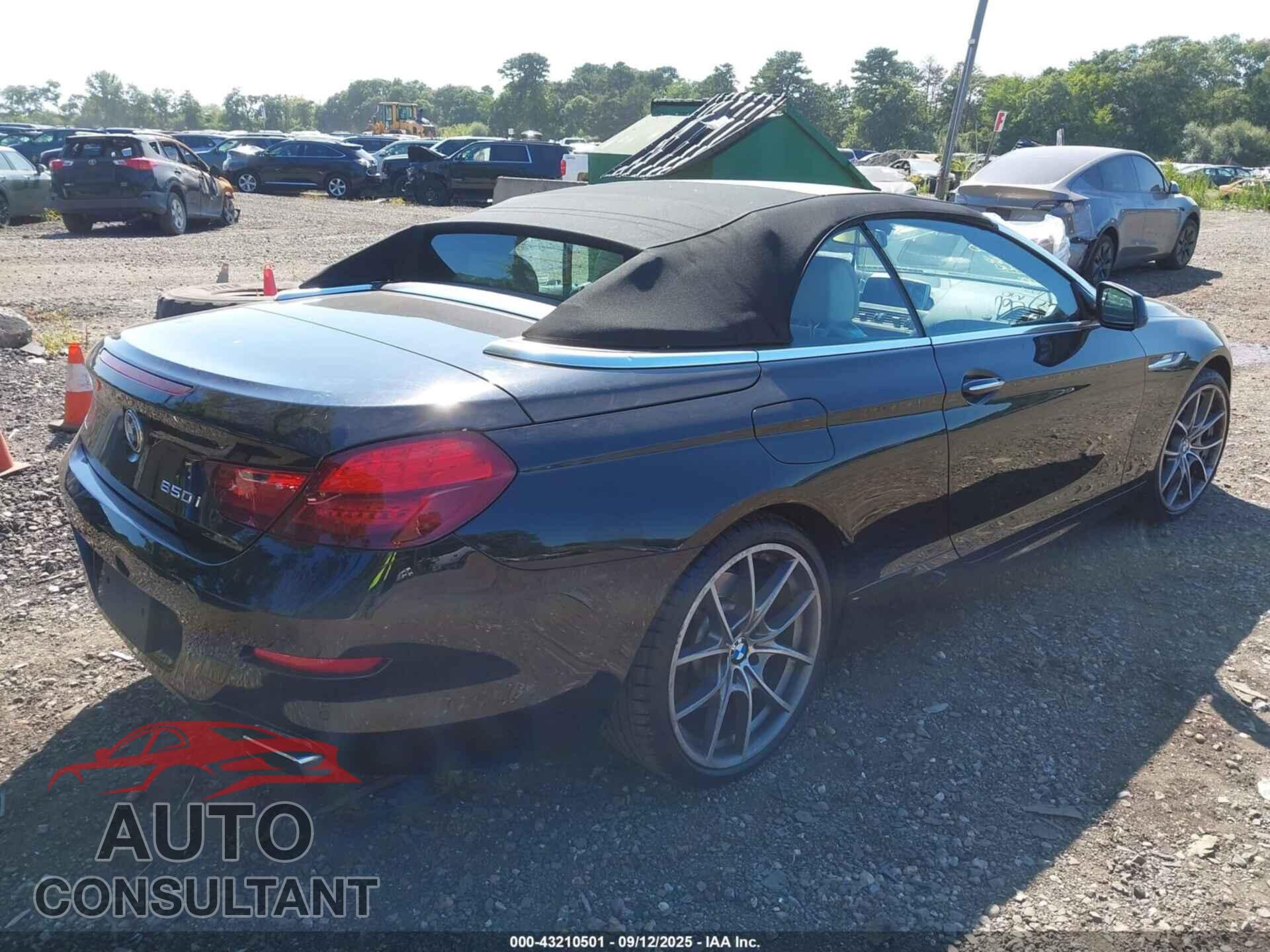 BMW 650I 2012 - WBALZ3C59CDL72152