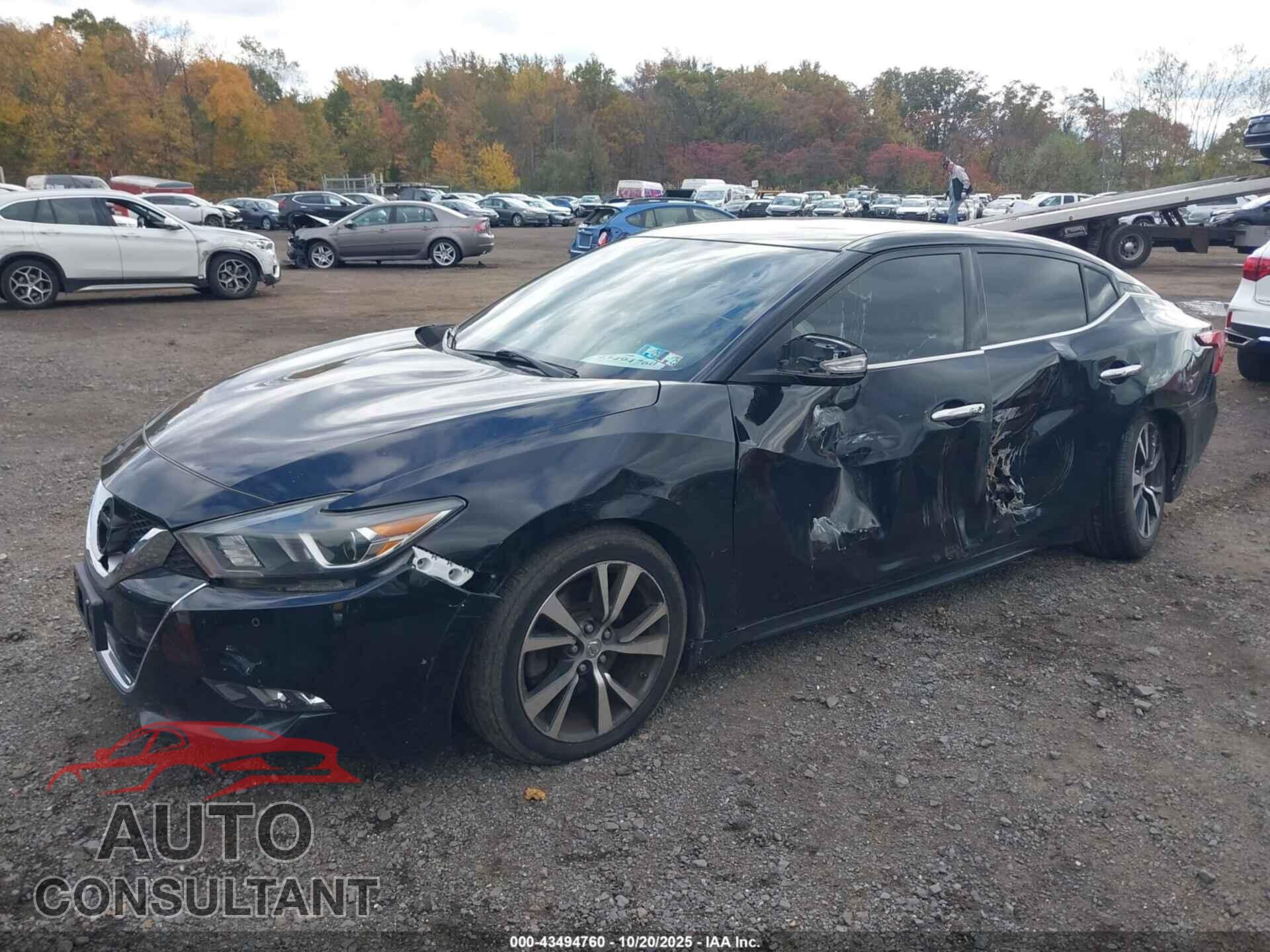 NISSAN MAXIMA 2017 - 1N4AA6AP1HC407731