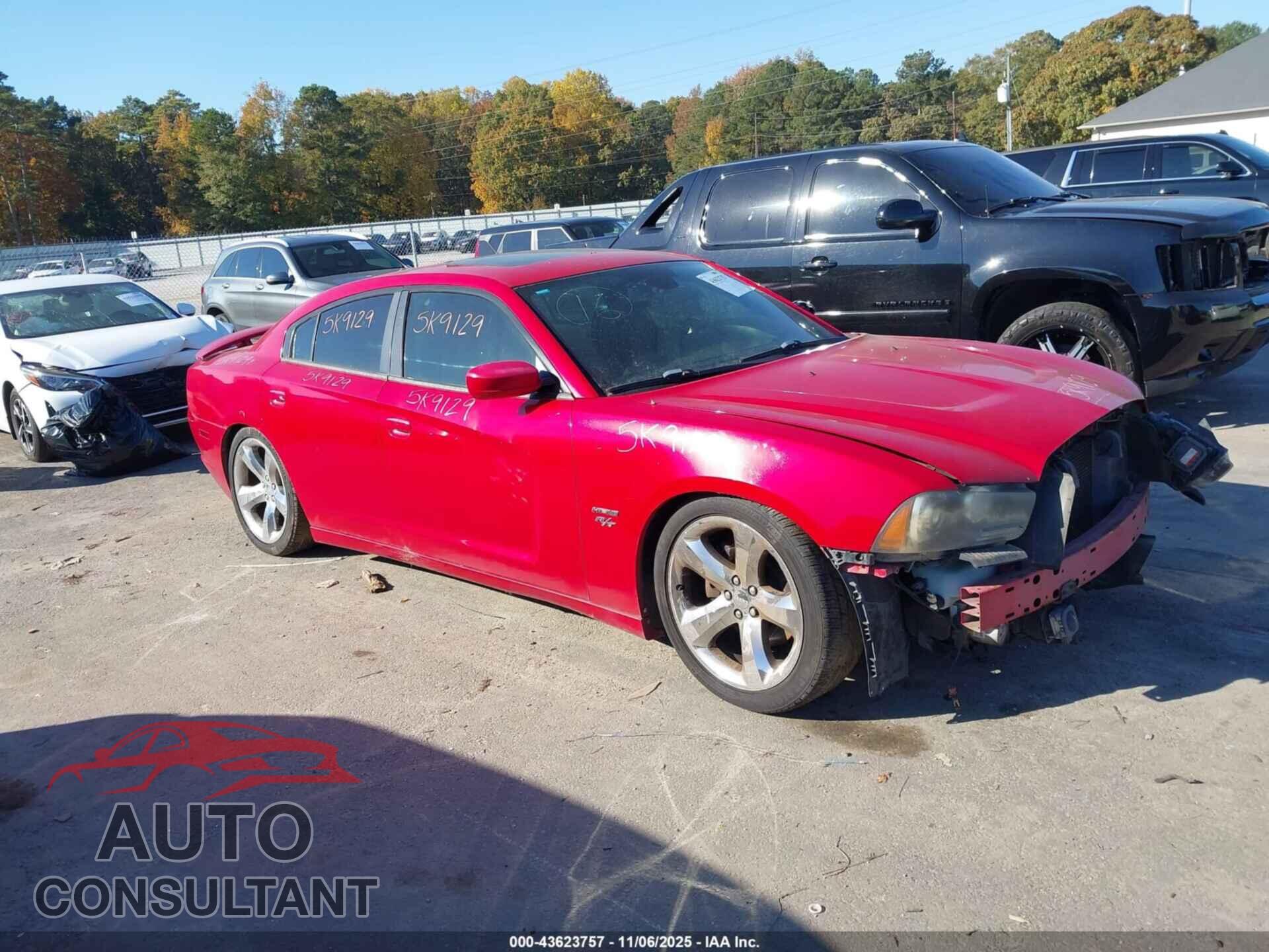 DODGE CHARGER 2012 - 2C3CDXCT2CH120466