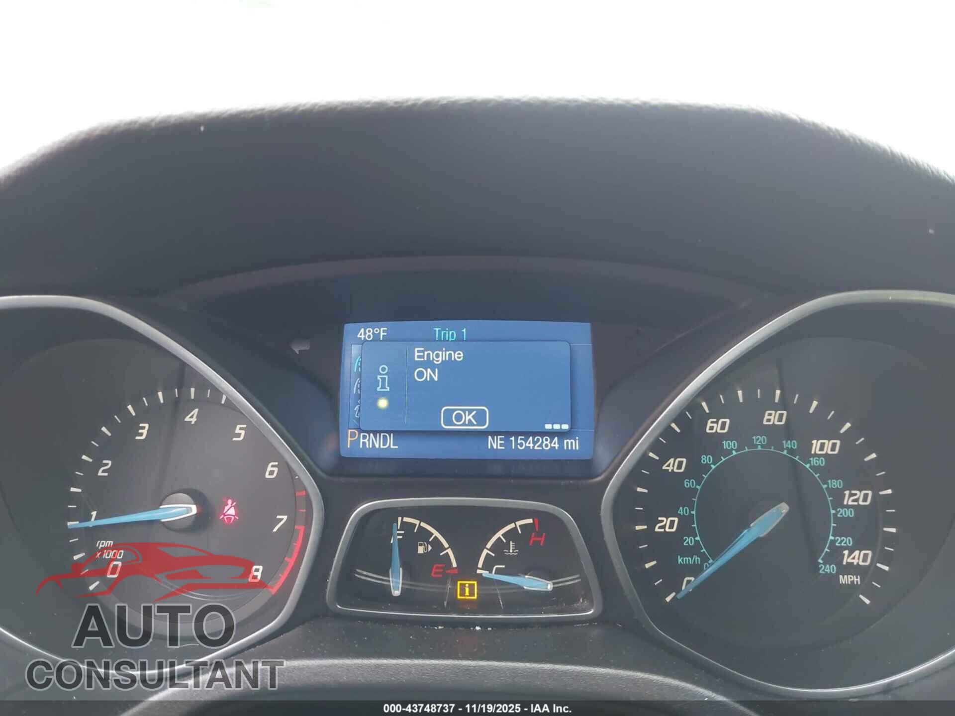 FORD FOCUS 2014 - 1FADP3F28EL448635