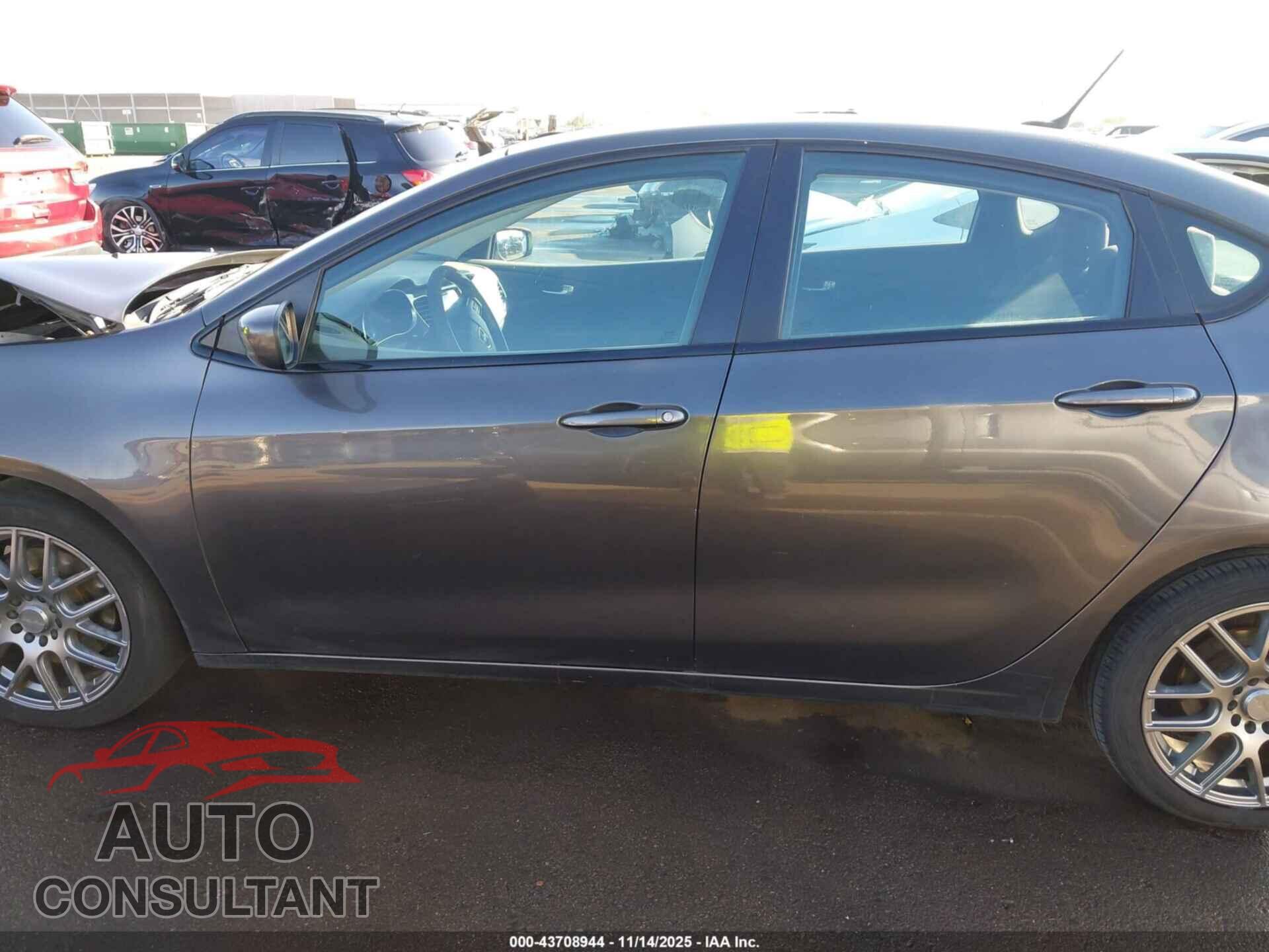 DODGE DART 2014 - 1C3CDFBB5ED877672