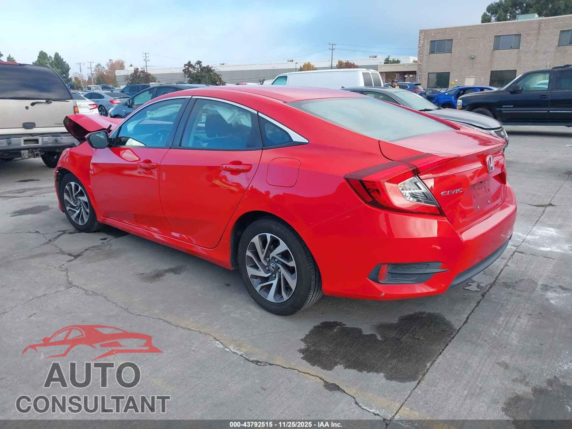 HONDA CIVIC 2016 - 2HGFC2F77GH551003