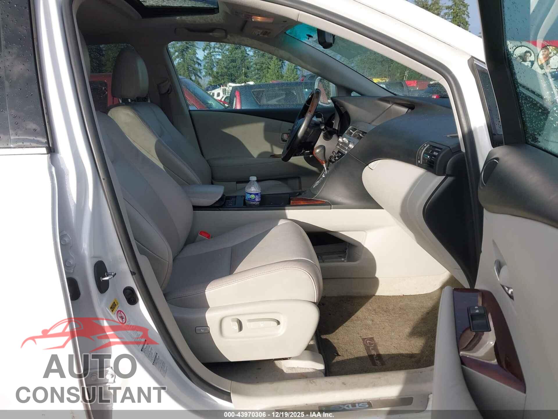 LEXUS RX 350 2011 - 2T2BK1BA4BC082771