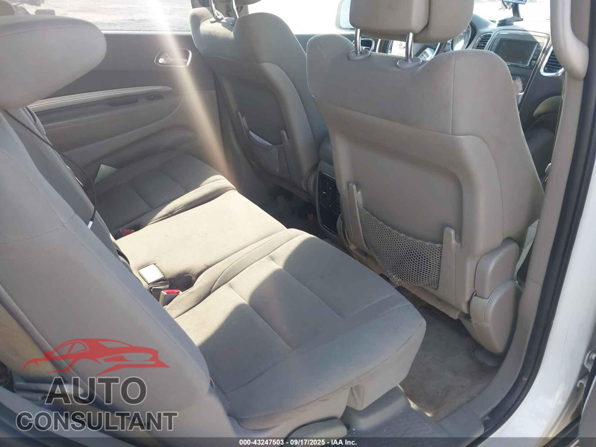 DODGE DURANGO 2013 - 1C4RDJAG8DC572242