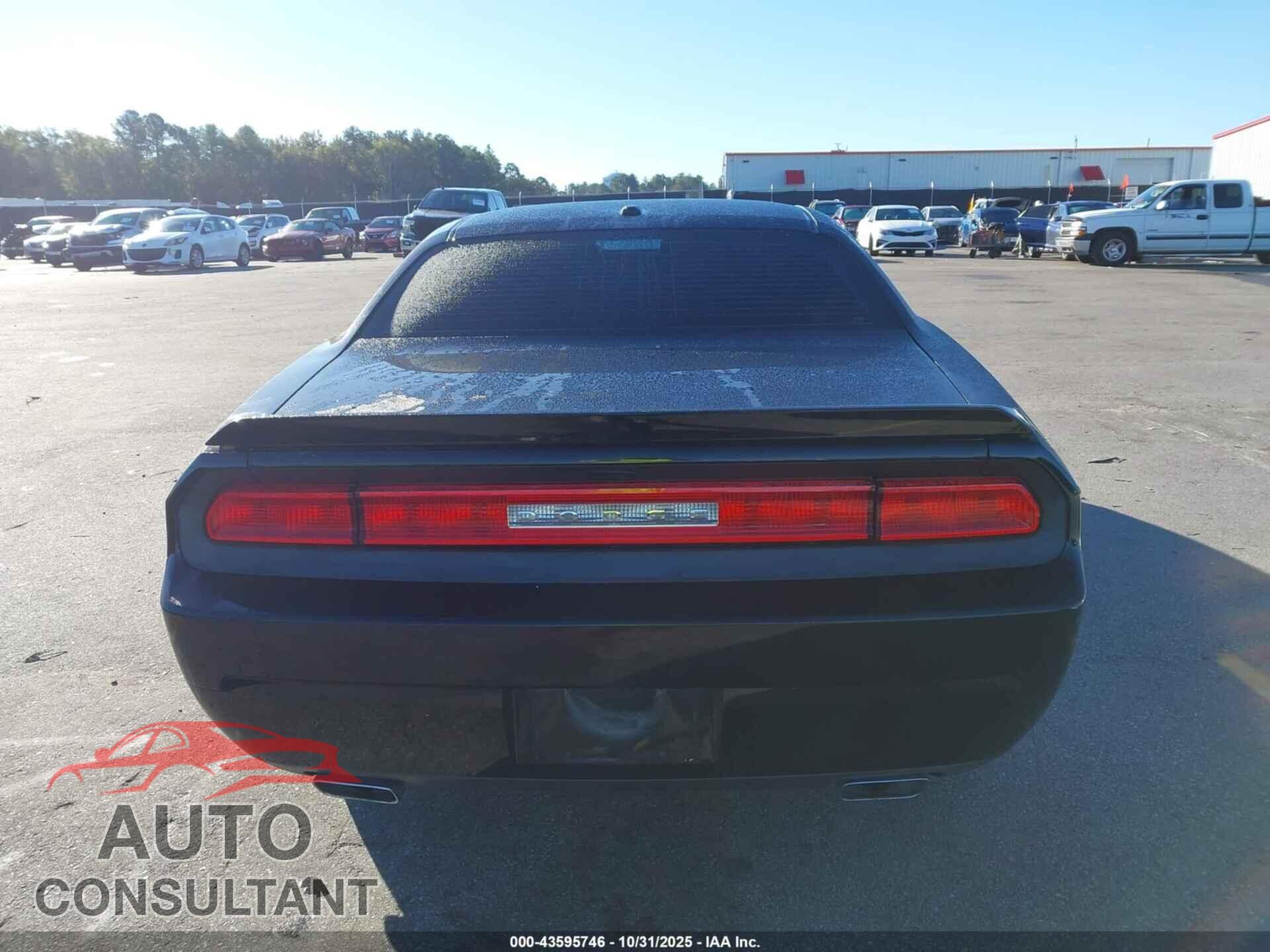 DODGE CHALLENGER 2012 - 2C3CDYBT9CH275359
