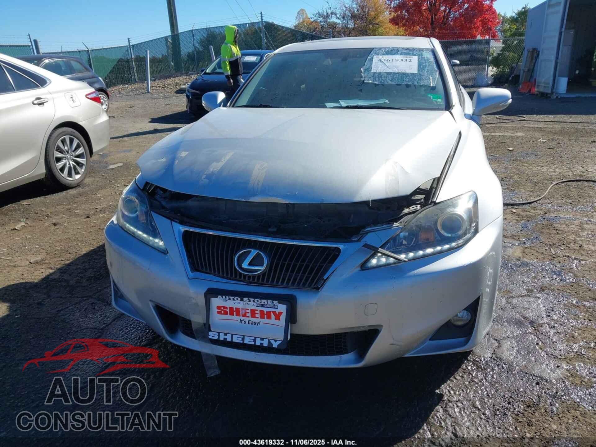 LEXUS IS 250 2012 - JTHCF5C2XC5059939