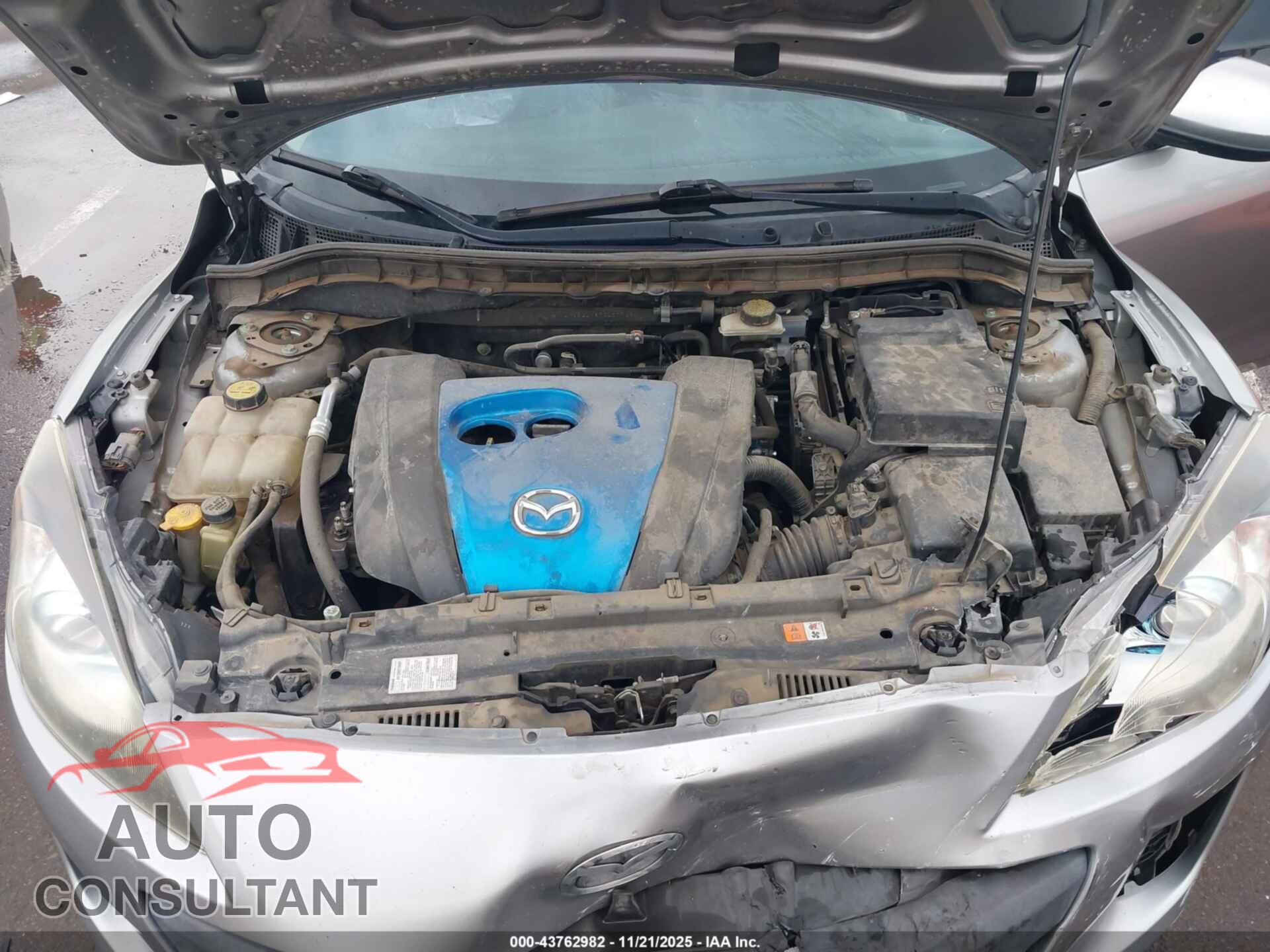 MAZDA MAZDA3 2012 - JM1BL1W87C1577268