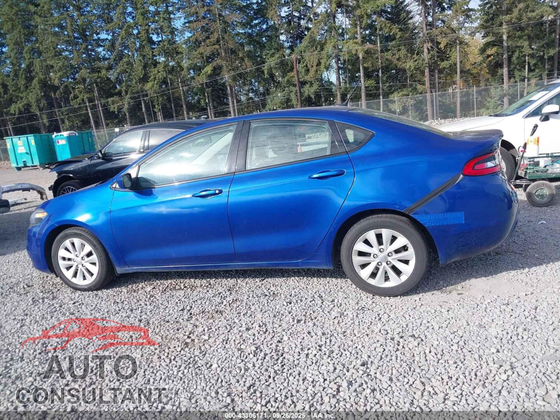 DODGE DART 2014 - 1C3CDFBB1ED862005