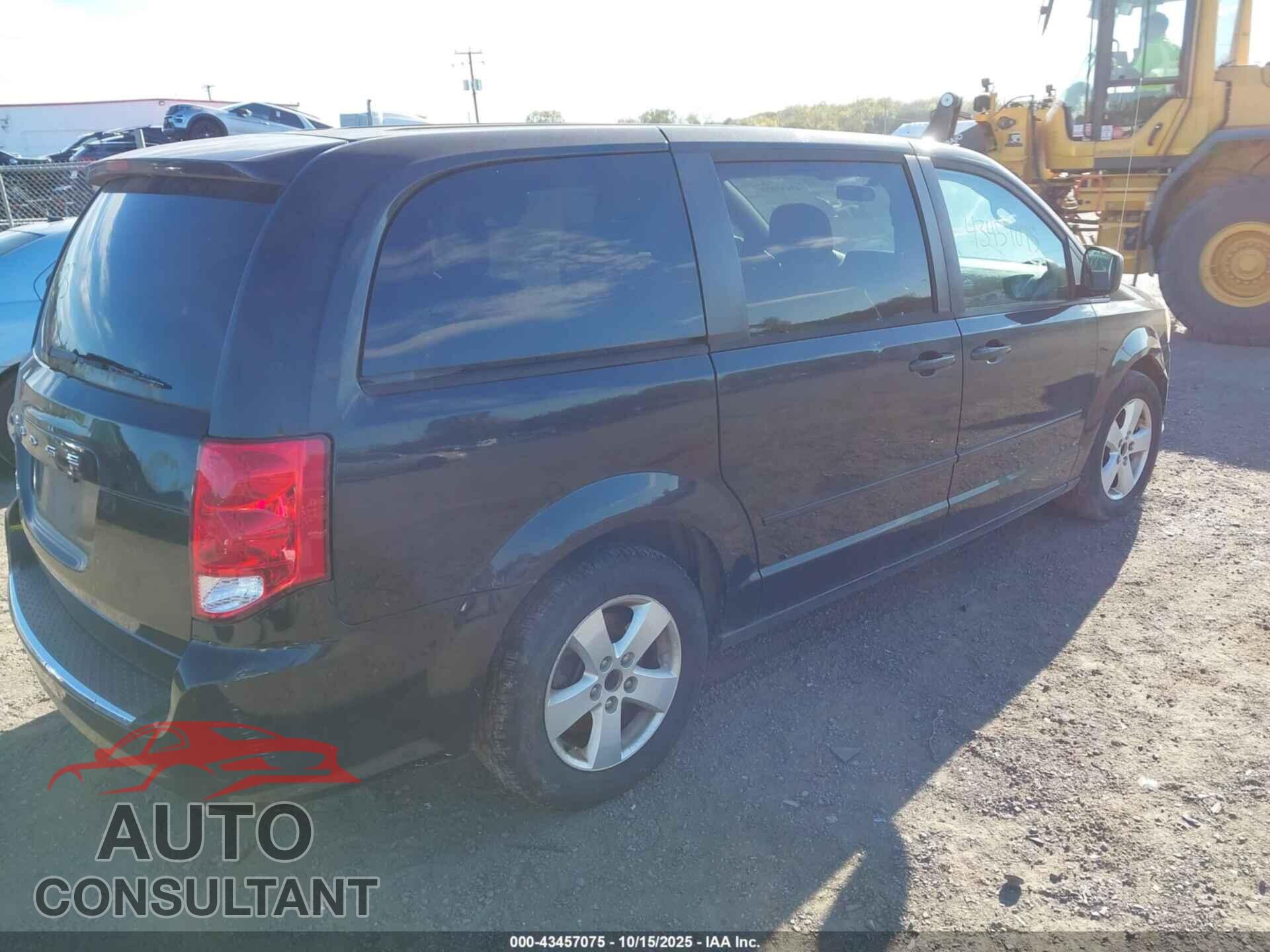 DODGE GRAND CARAVAN 2013 - 2C4RDGBG9DR715580