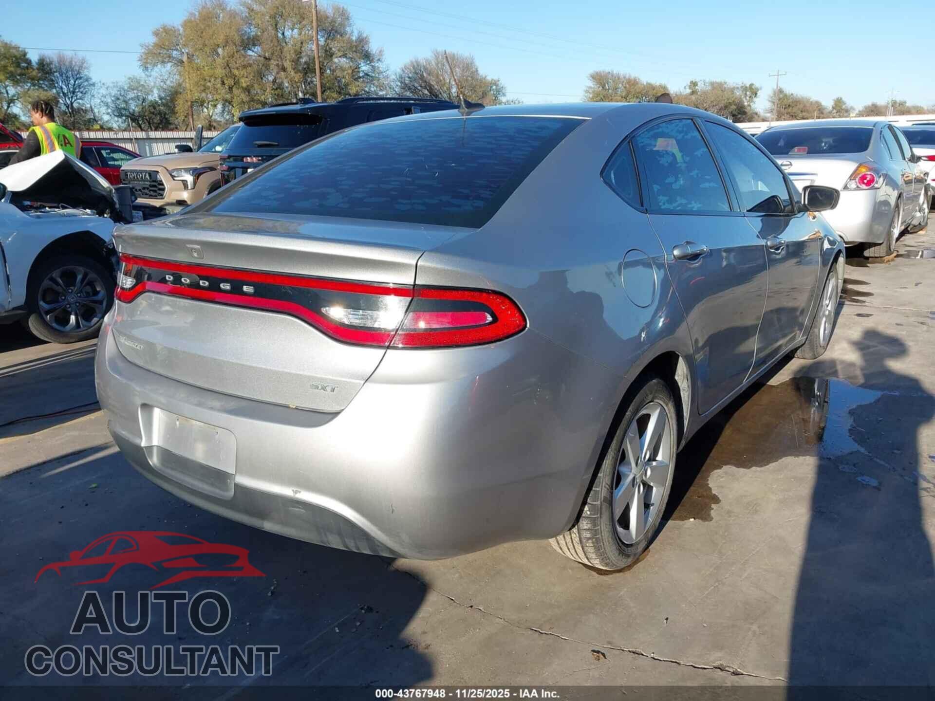 DODGE DART 2015 - 1C3CDFBB1FD277717