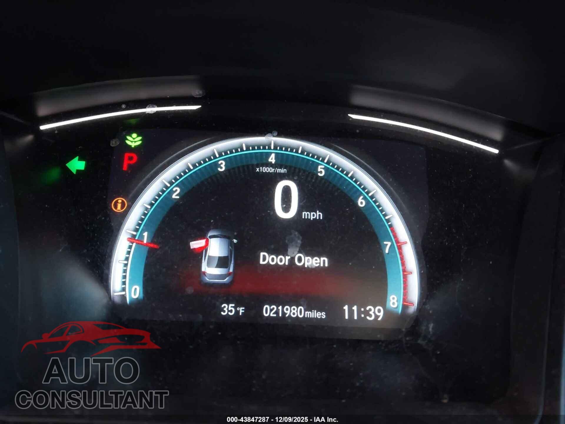 HONDA CIVIC 2020 - 2HGFC2F62LH515527