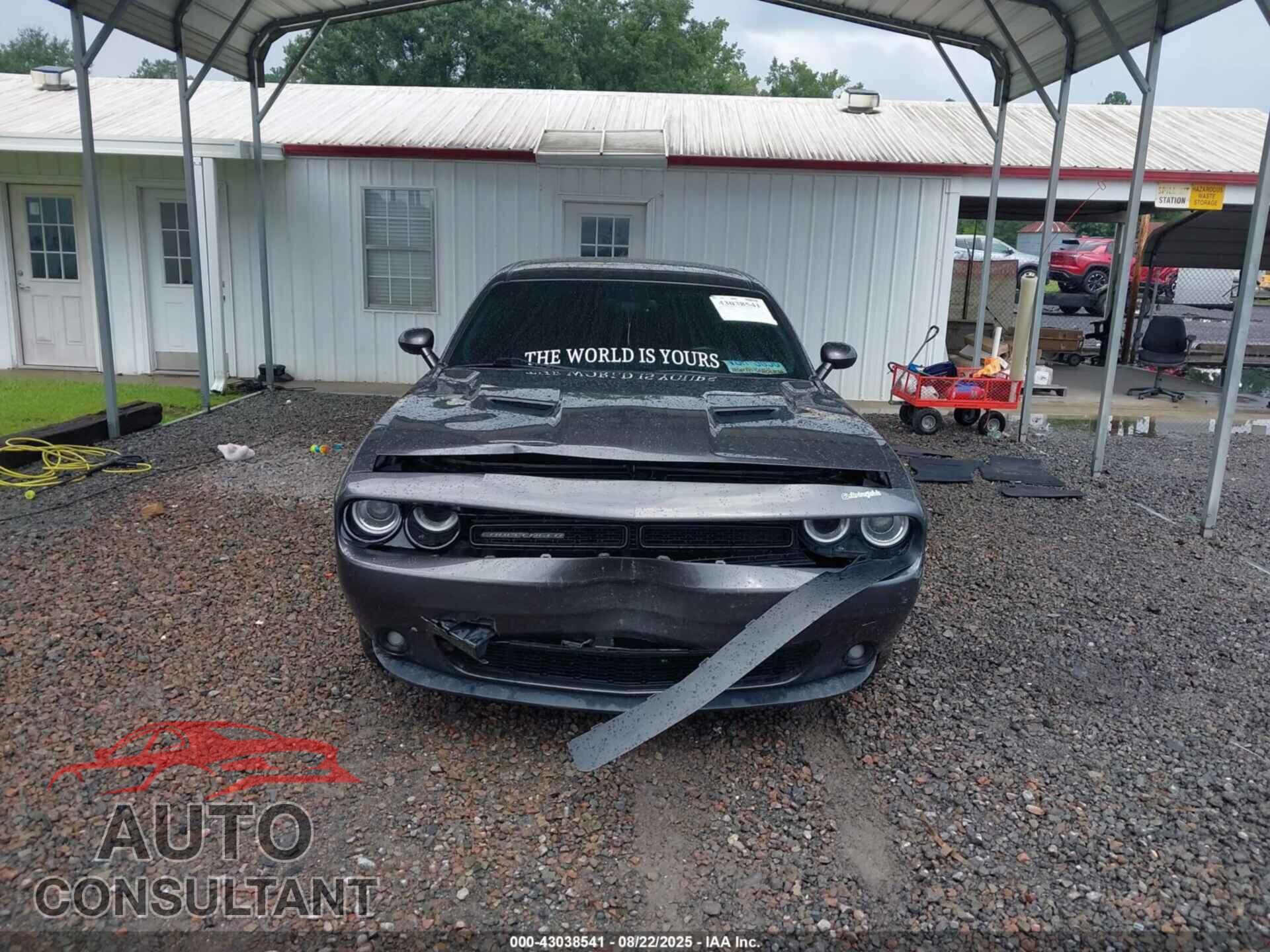 DODGE CHALLENGER 2016 - 2C3CDZAGXGH148829